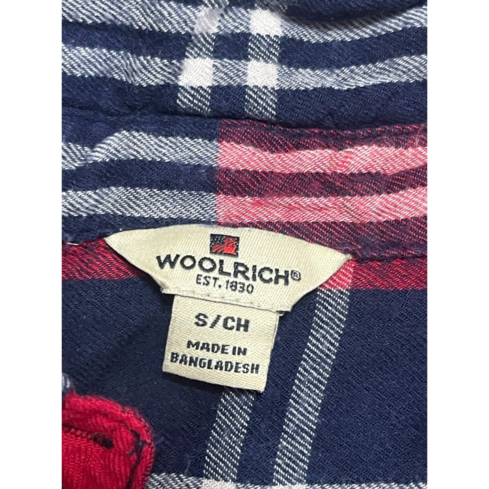 Vintage Woolrich Shirt Women Small Red Black Plaid Button Up Long Sleeve Casual Vintage No Size S / US 4 / IT 40 - 7 Thumbnail