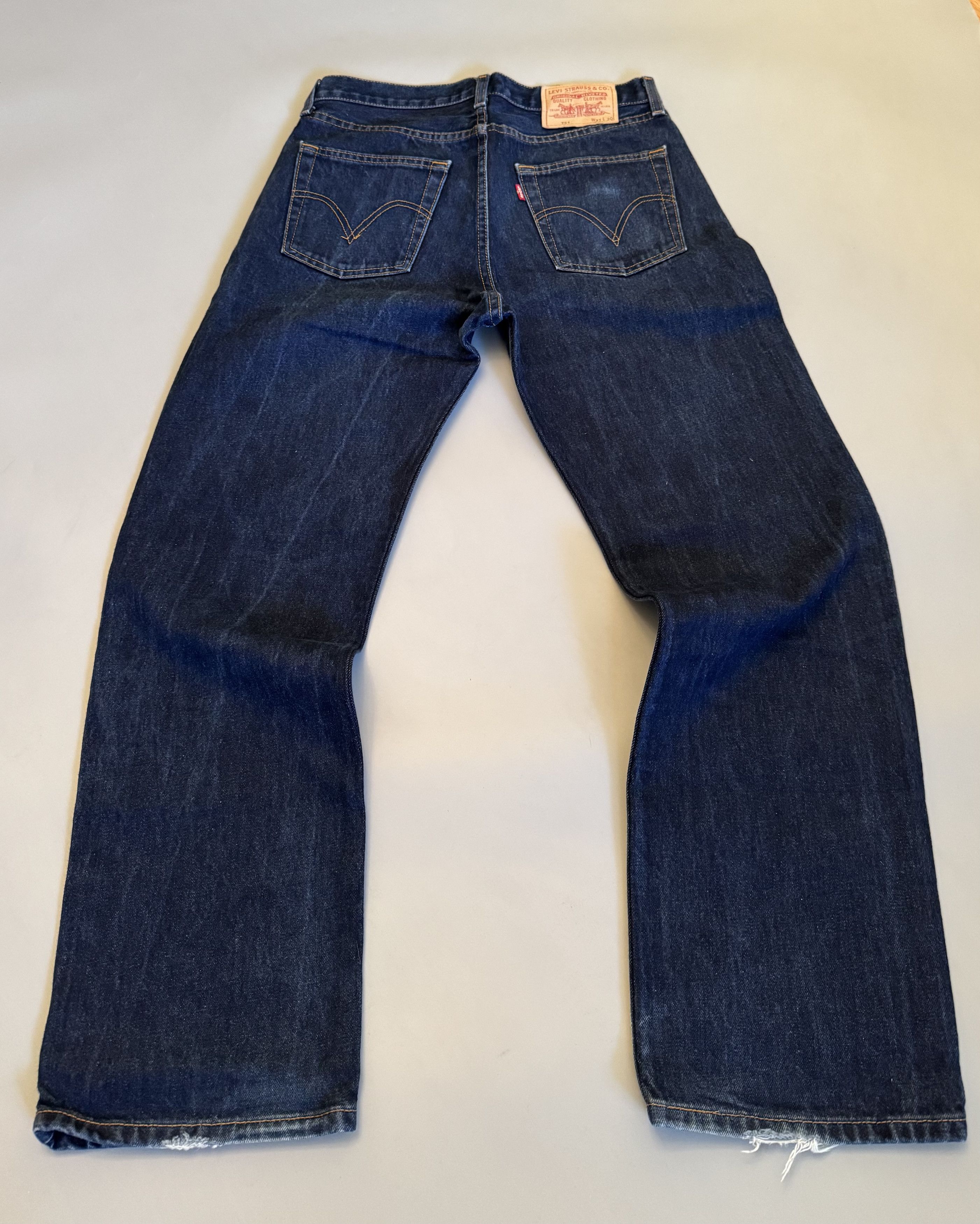 Levi's Vintage 2000s Levis 751 Denim Jeans 31x30 Size US 31 - 1 Thumbnail