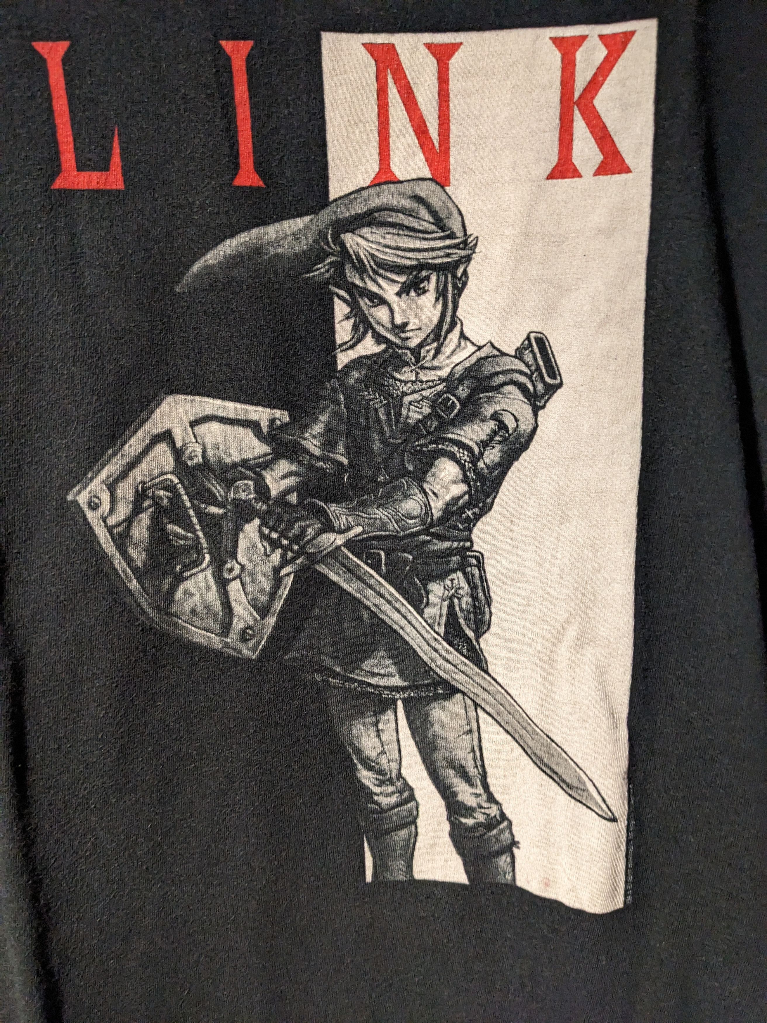Nintendo Vintage 2007 The Legend of Zelda Twilight Princess T-Shirt Size US XXL / EU 58 / 5 - 2 Thumbnail