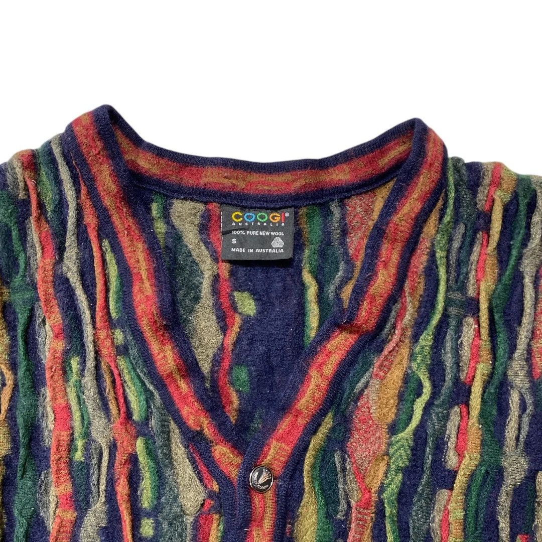 Coogi × Vintage Vintage 90s Coogi 3D Knitwear Sweater Size US S / EU 44-46 / 1 - 3 Thumbnail