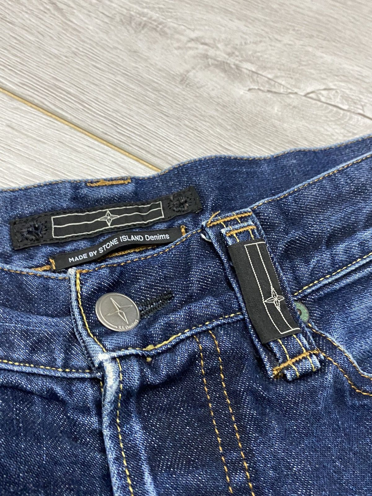 Stone Island Stone Island Denim Dark Blue Jeans buttons Size US 28 / EU 44 - 6 Thumbnail