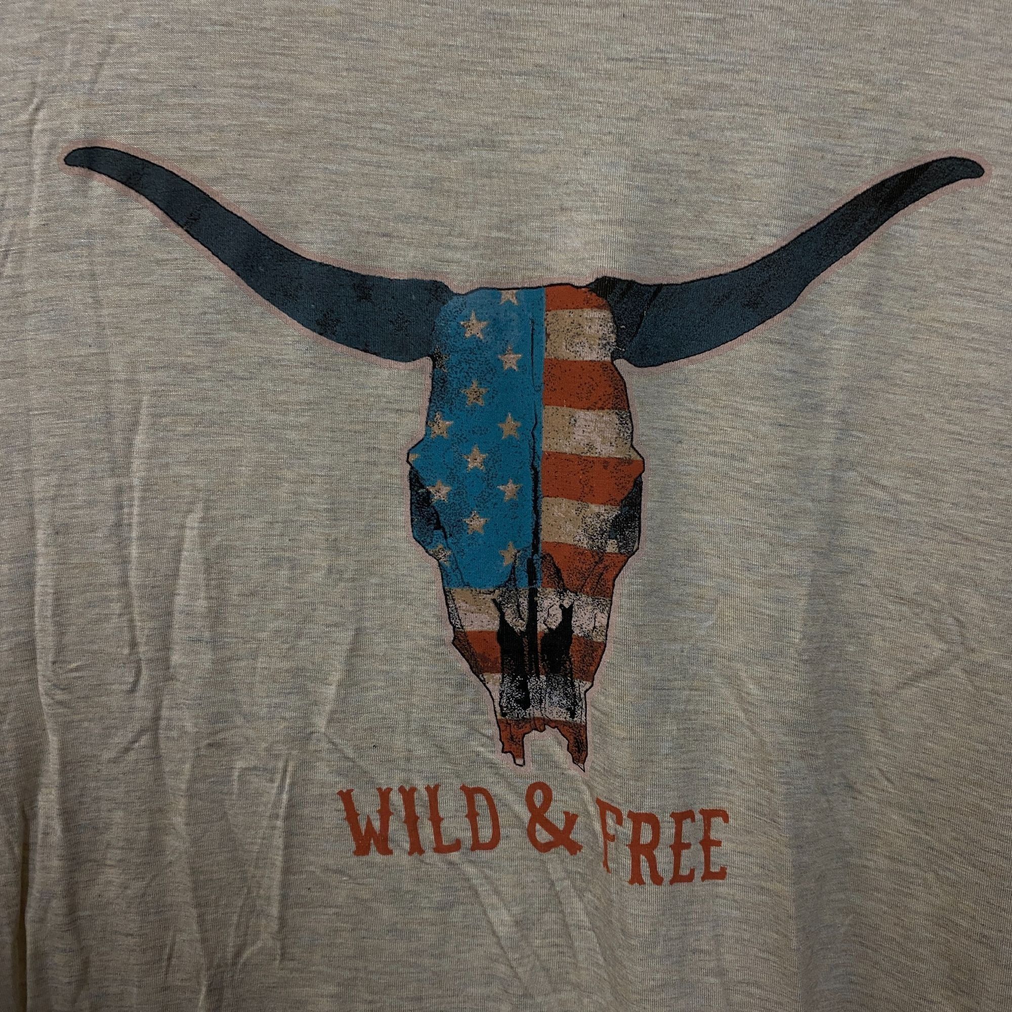 Other Maurices Americana Wild & Free Graphic T-Shirt 1X Size XL / US 12-14 / IT 48-50 - 2 Thumbnail