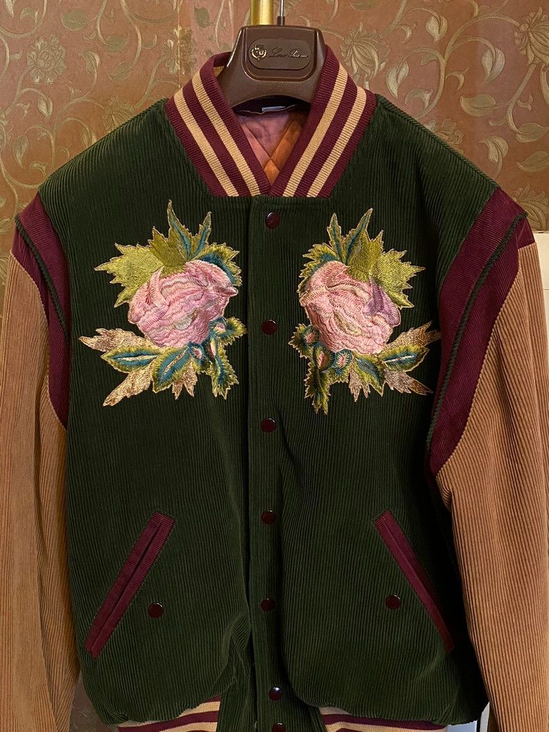 Gucci Gucci Baseball uniform, jacket, heavy industry embroidery, Size US S / EU 44-46 / 1 - 2 Thumbnail