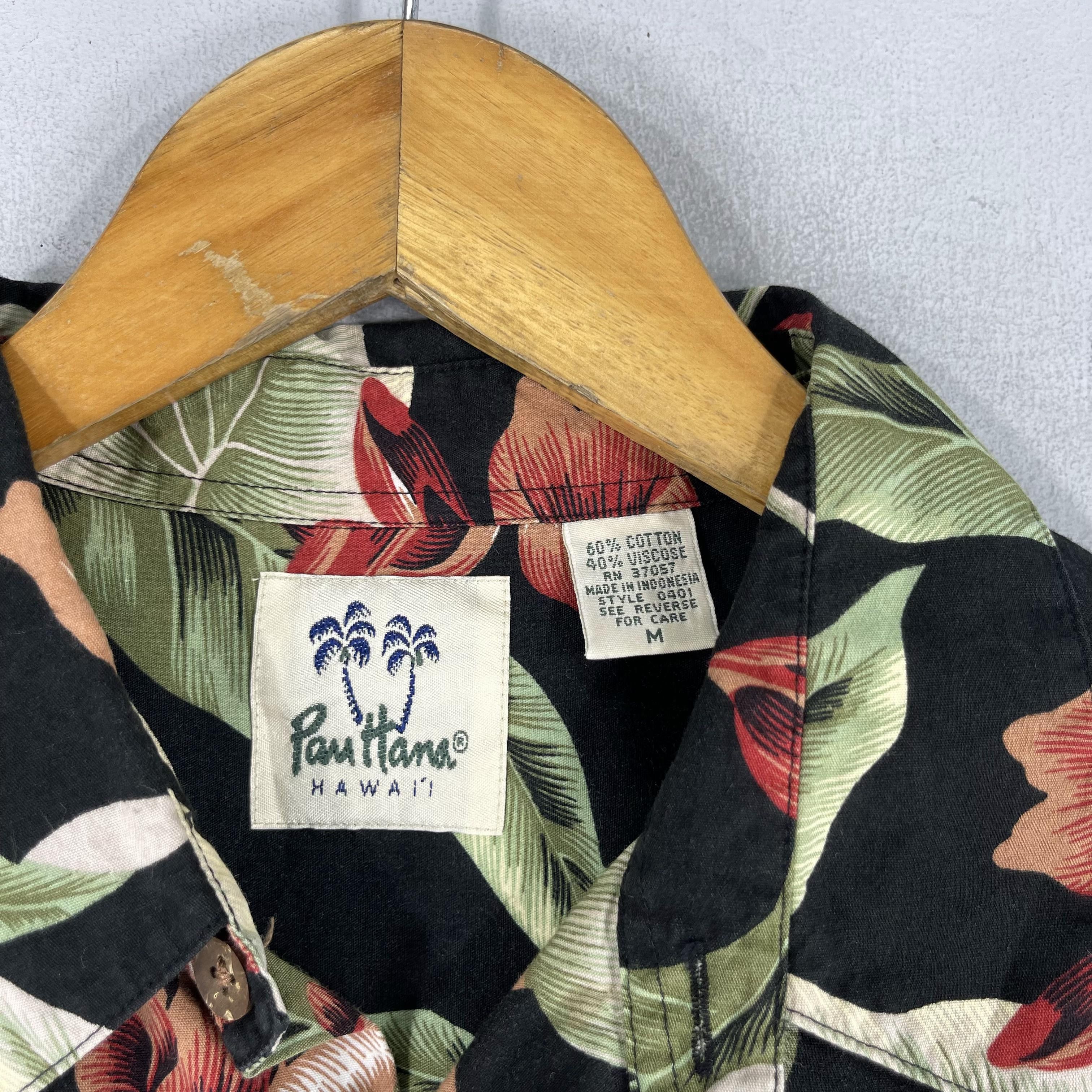 Vintage Vintage Pau Hana Hibiscus Floral Motive Hawaii Button Up Size US M / EU 48-50 / 2 - 5 Thumbnail