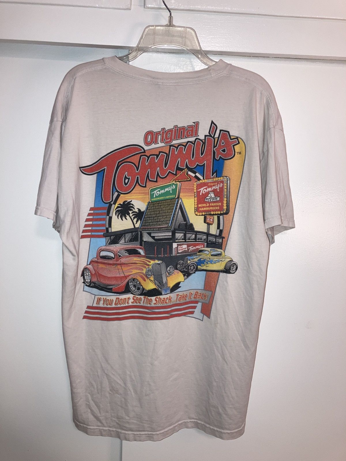Vintage Original Tommy’s world famous hamburgers size large t shirt Size US L / EU 52-54 / 3 - 1 Thumbnail