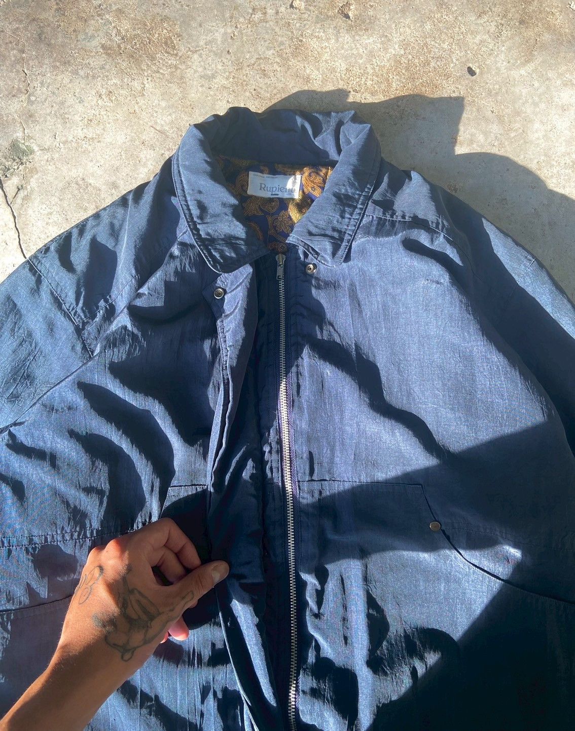 Kapital × Vintage Vintage Japanese Nylon Jacket with Bandana lining Size US L / EU 52-54 / 3 - 3 Thumbnail