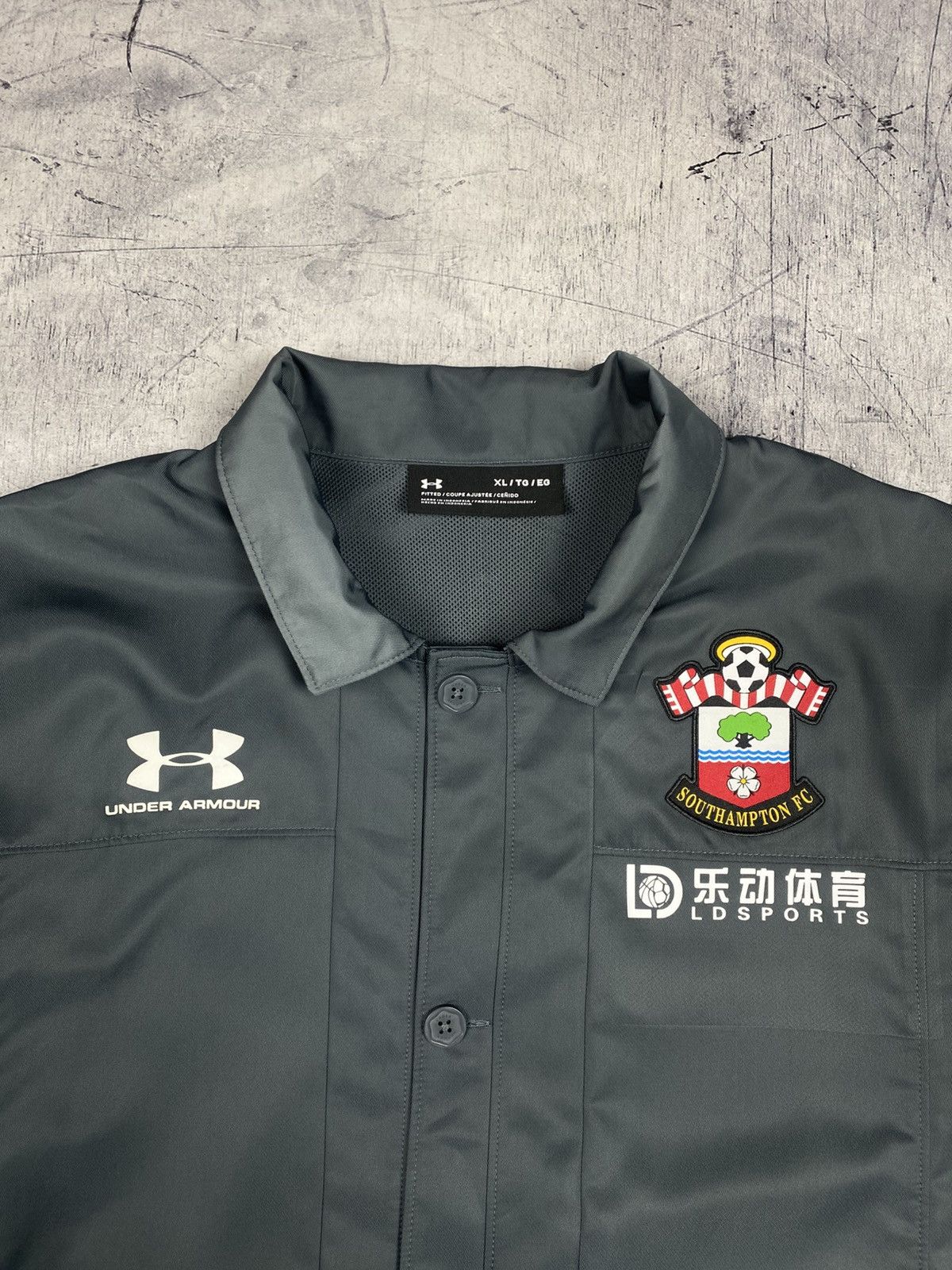 Under Armour Under Armour Southampton FC Staff Jacket XL SS19 Size US XL / EU 56 / 4 - 5 Thumbnail