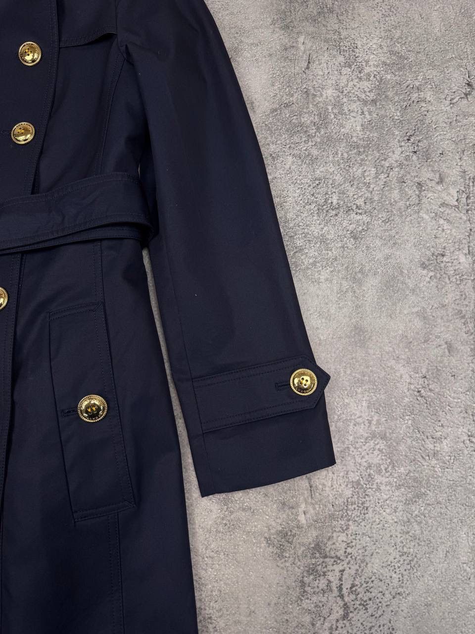 Burberry Burberry Women's Short Trench Coat Navy Size S Size S / US 4 / IT 40 - 2 Thumbnail