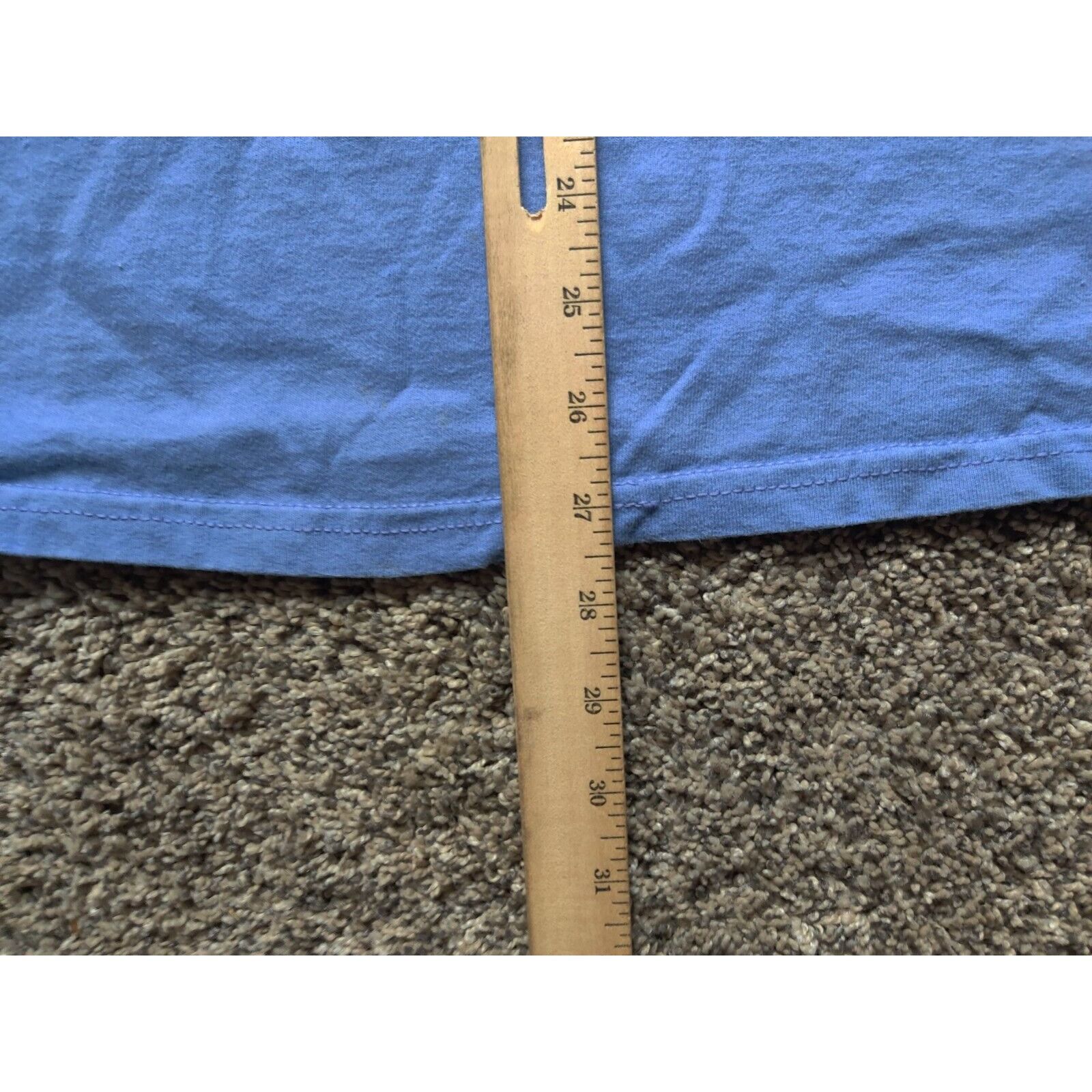 POST&CO Vintage California Shirt Adult Mens Large Blue Spell Out Size US L / EU 52-54 / 3 - 8 Thumbnail