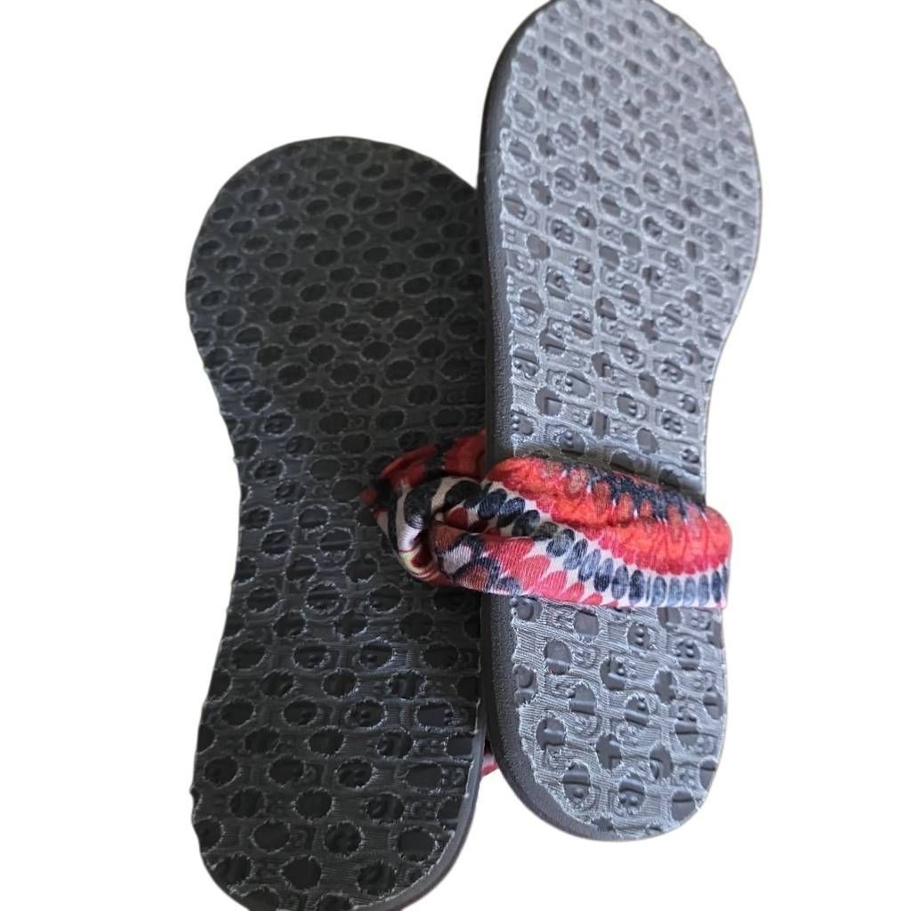 Sanuk Sanuk Women's Size 6 Red Brown Yoga Sling 2 Yoga Mat Sandals Size US 6 / IT 36 - 4 Thumbnail