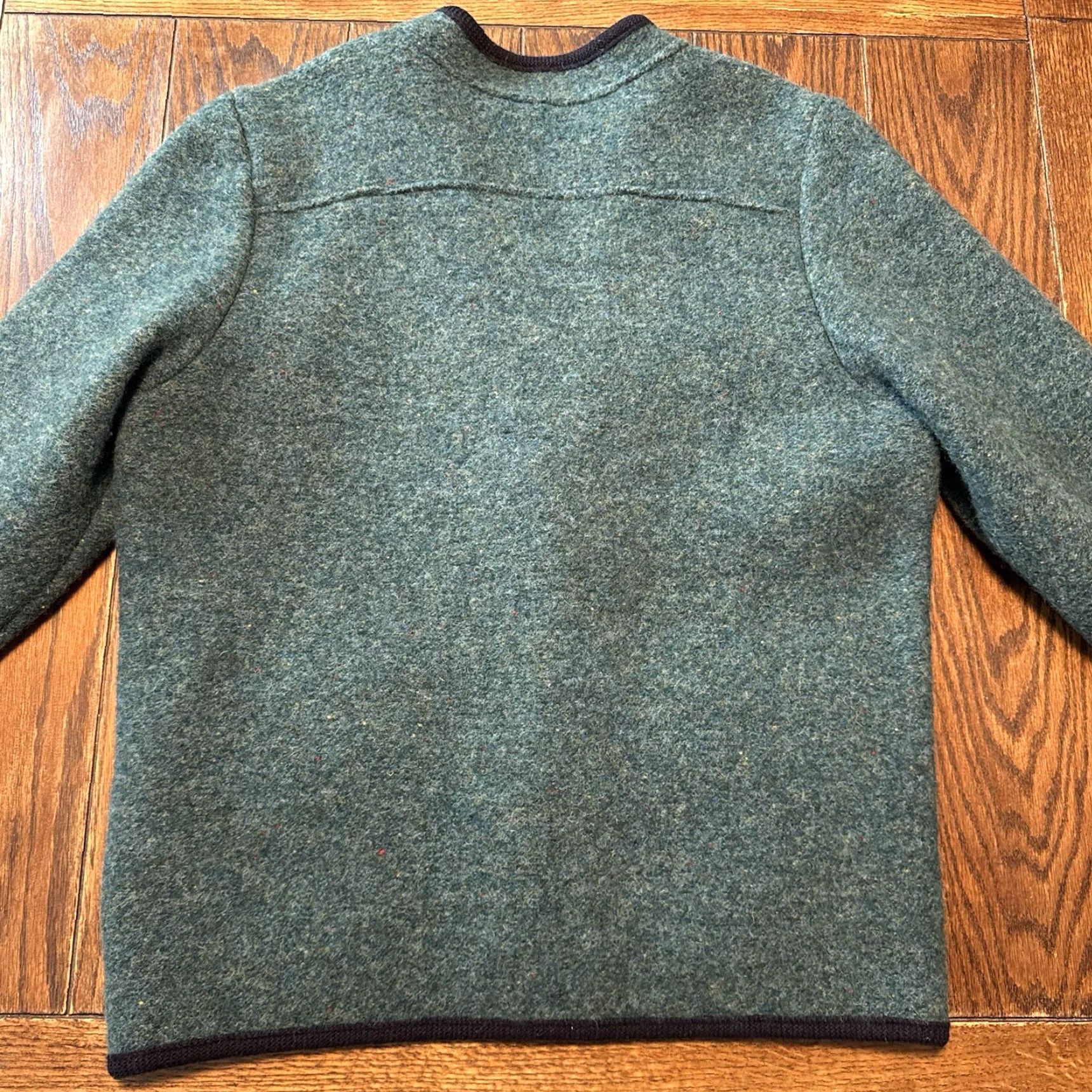 Vintage VINTAGE Tirol Wool Jacket Womens Size 40 Green Embroidered Pockets Tyrol Jacket Lady Green Pockets 28.5x23.5 Contemporary Retro Art Peasant Size L / US 10 / IT 46 - 7 Thumbnail