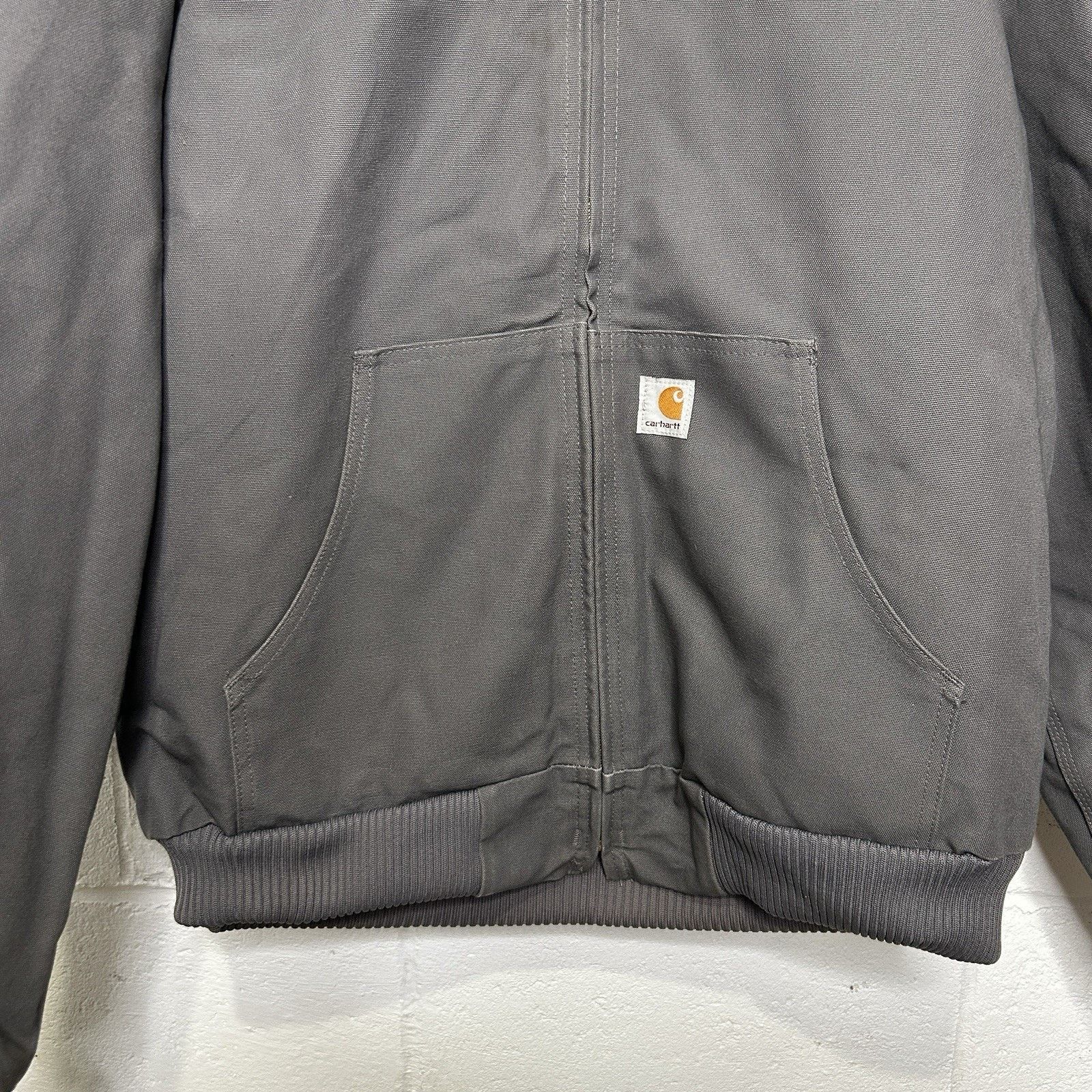 Carhartt Carhartt Quilted Hooded Active Jacket “Gravel/Grey” J140-GVL Size US L / EU 52-54 / 3 - 4 Thumbnail