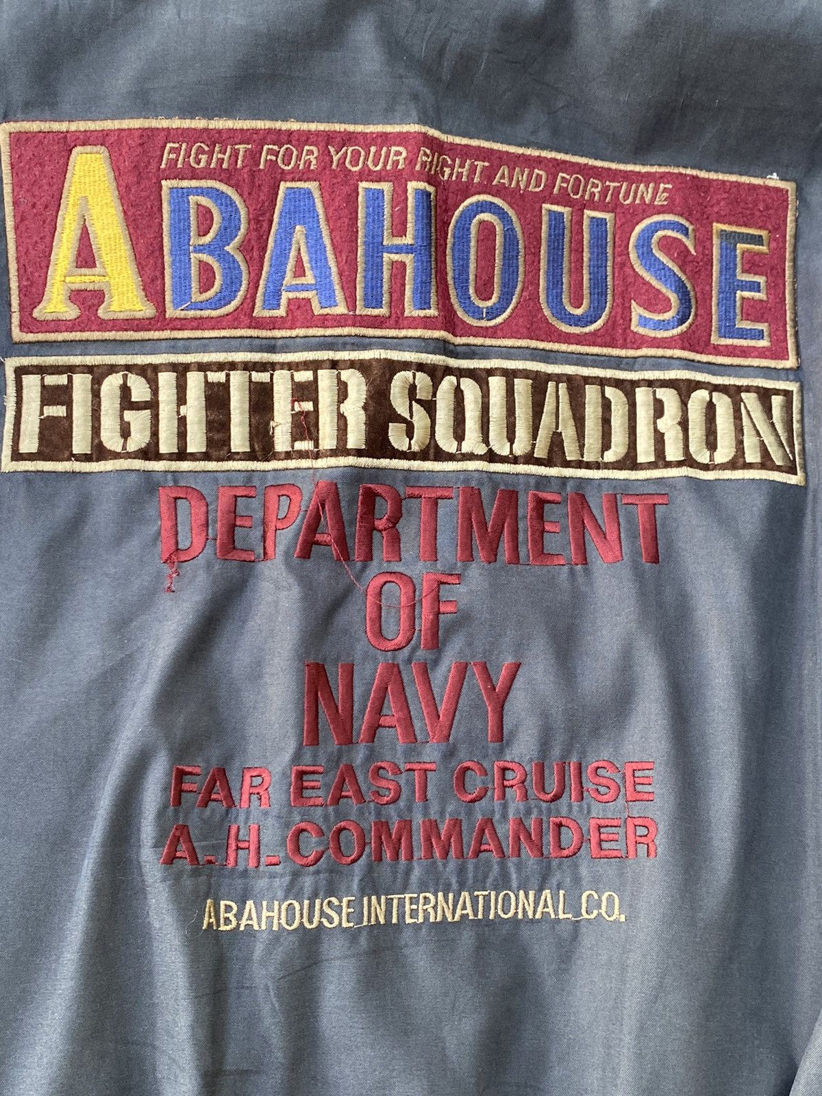 ABAHOUSE × Vintage Vtg Abahhouse Commander Bomber Jacket Size US M / EU 48-50 / 2 - 12 Thumbnail