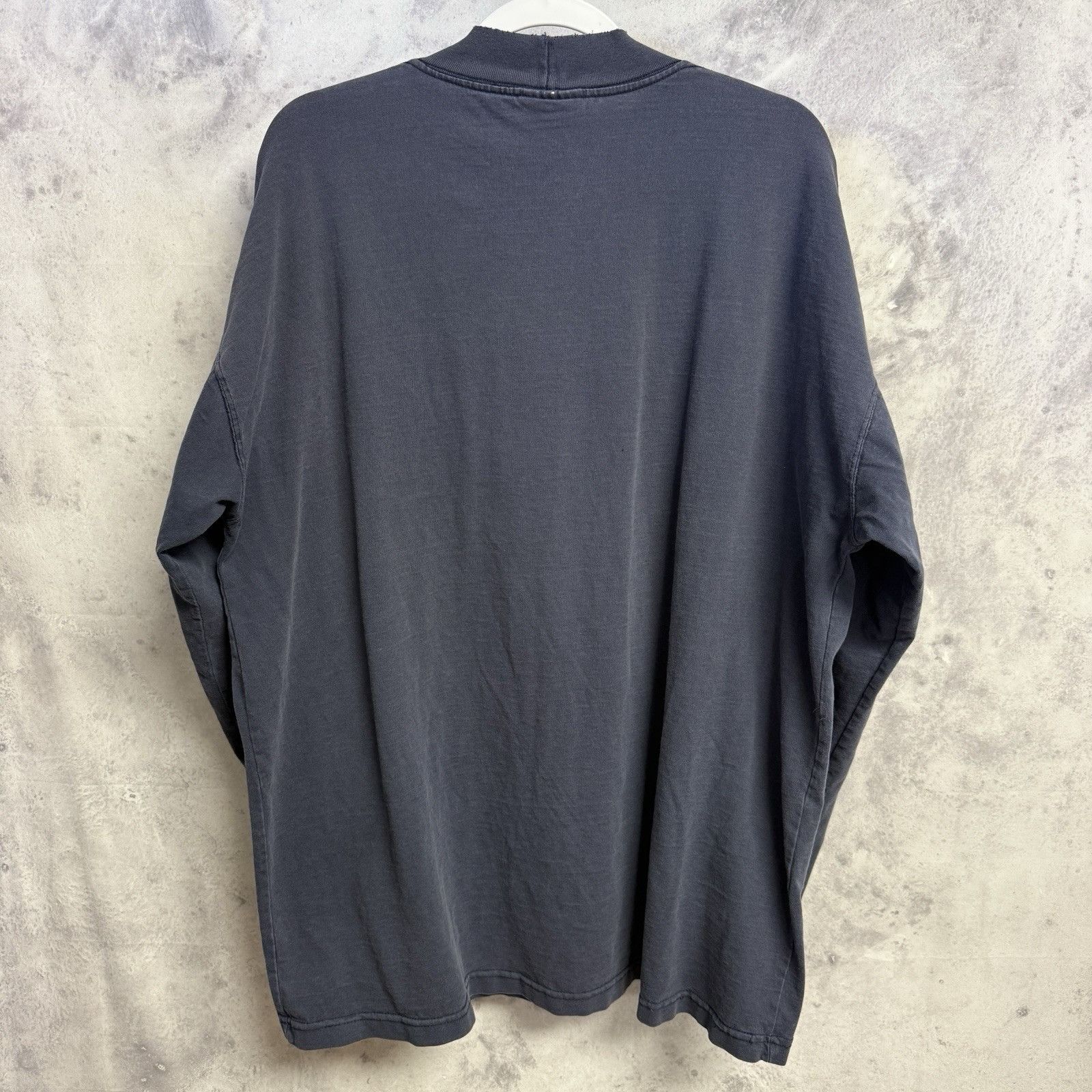 Reebok 90s Reebok Mock Neck Long Sleeve T Shirt Men’s Navy Blue Size US XL / EU 56 / 4 - 3 Thumbnail