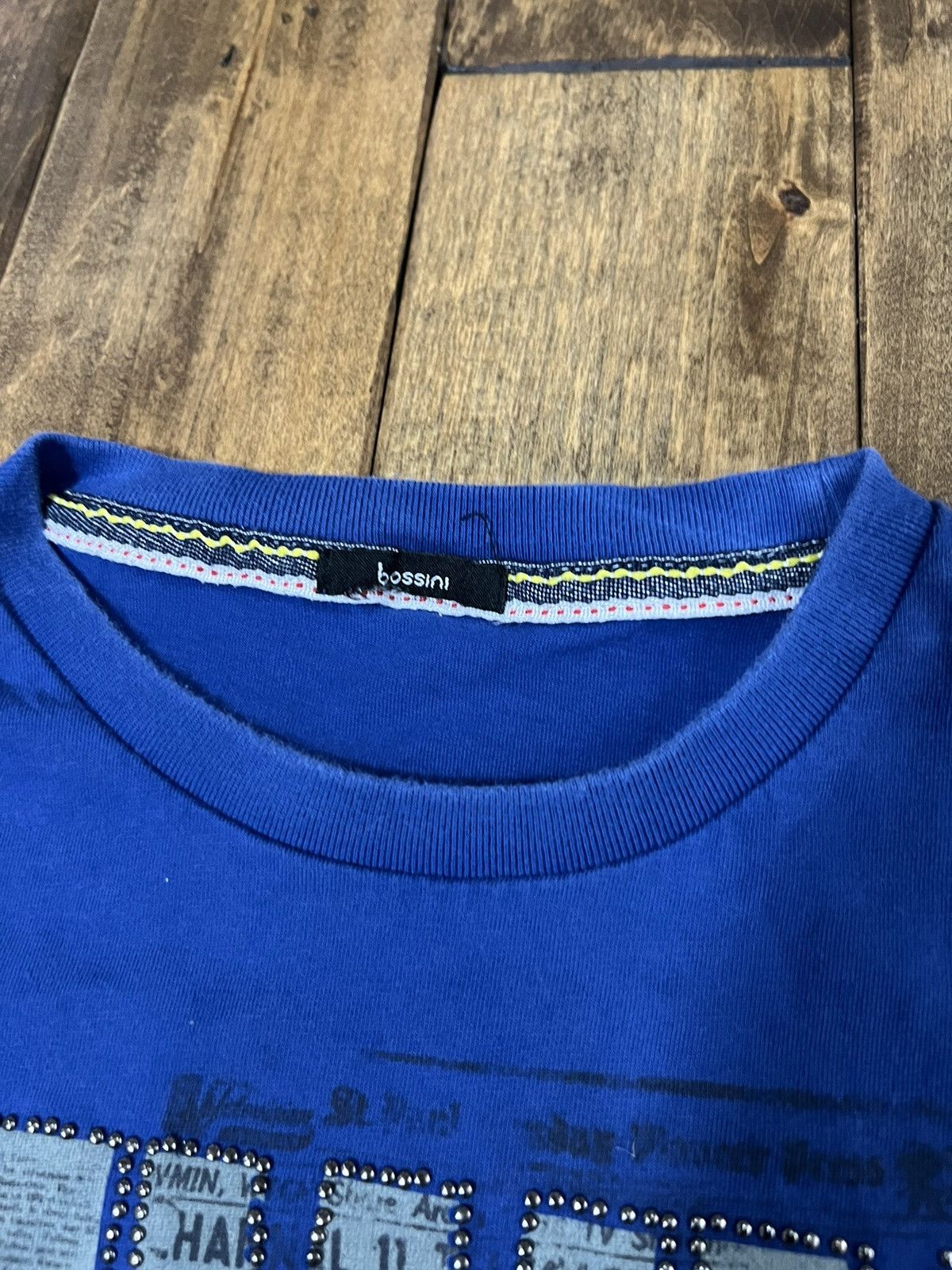 Other Bossini Studded T Shirt Size US M / EU 48-50 / 2 - 10 Thumbnail