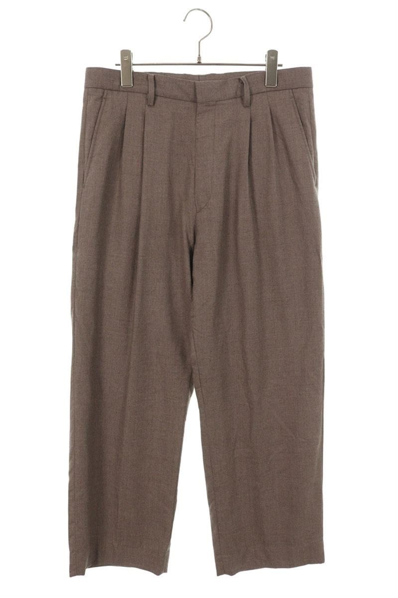 Auralee Wool Silk Mix Tweed Slacks | Grailed