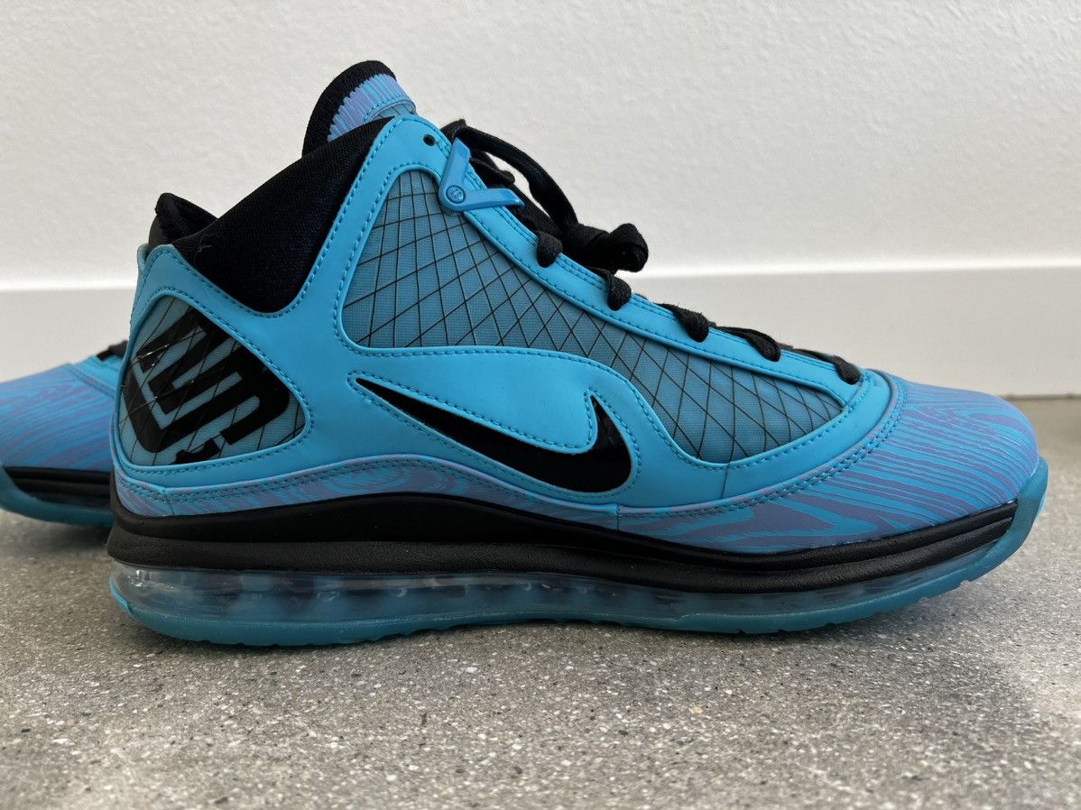 Nike Nike LeBron 7 All-Star Chlorine Blue (2010) Size US 11.5 / EU 44-45 - 2 Thumbnail