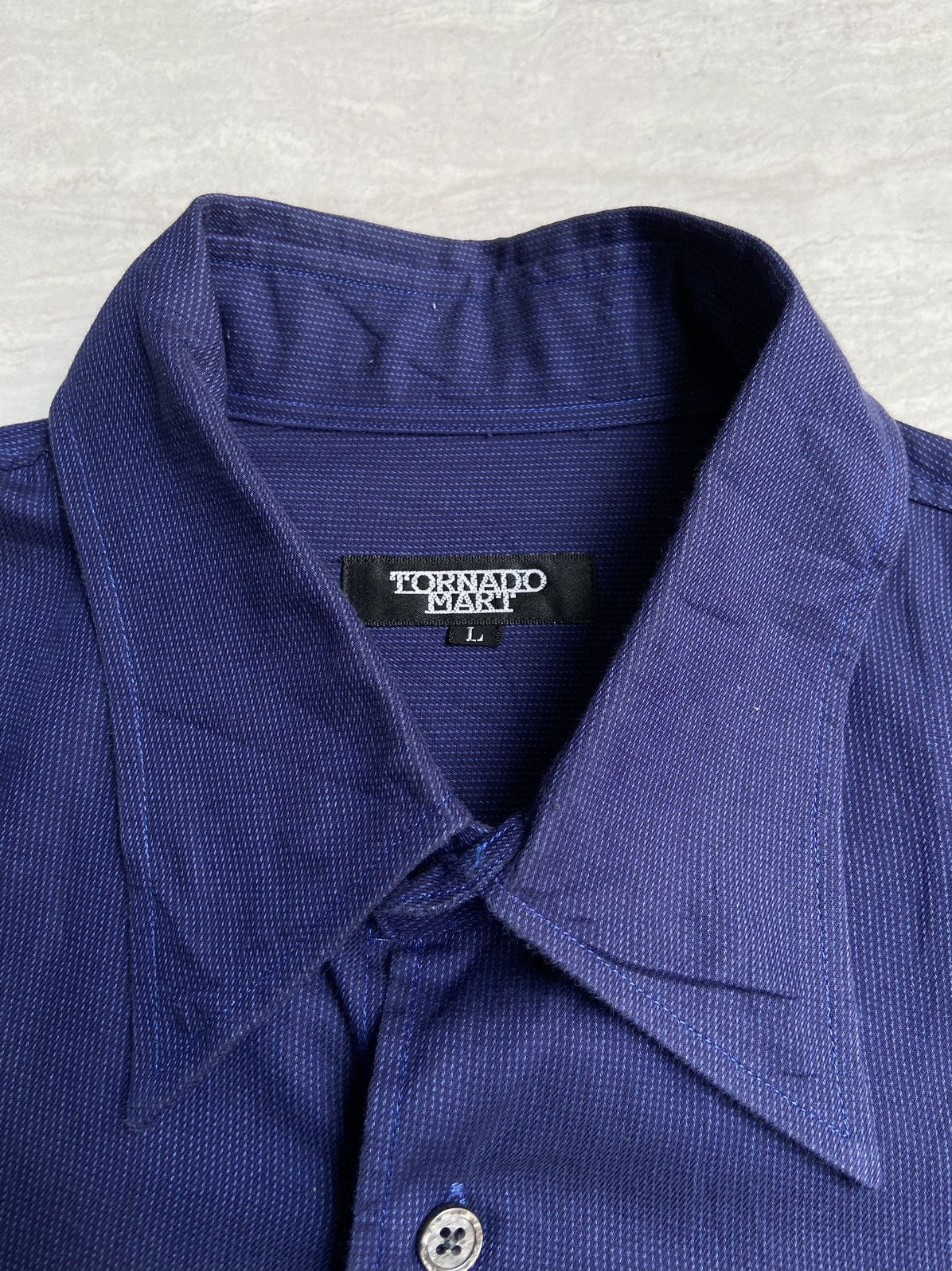 Tornado Mart TORNADO MART Blue Shirt Size US S / EU 44-46 / 1 - 12 Thumbnail