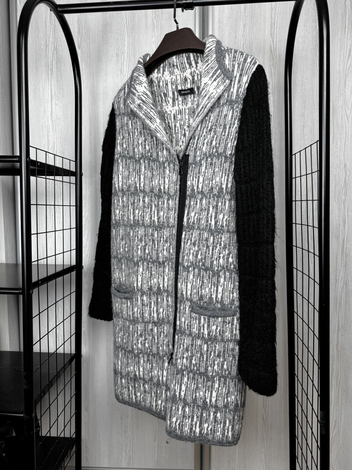 MAX&Co. Max&Co Max Mara long knitted coat cardigan coatigan size M Size M / US 6-8 / IT 42-44 - 5 Thumbnail