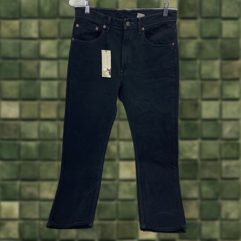 Levi's Vintage Levi’s 505 Black Jeans Regular Straight leg Overdyed 90's Dead stock Mens Jeans 32 Black 32 inseam 32 waist 32 5-Pocket Denim Cotton USA 90s Size US 32 / EU 48 - 1 Thumbnail