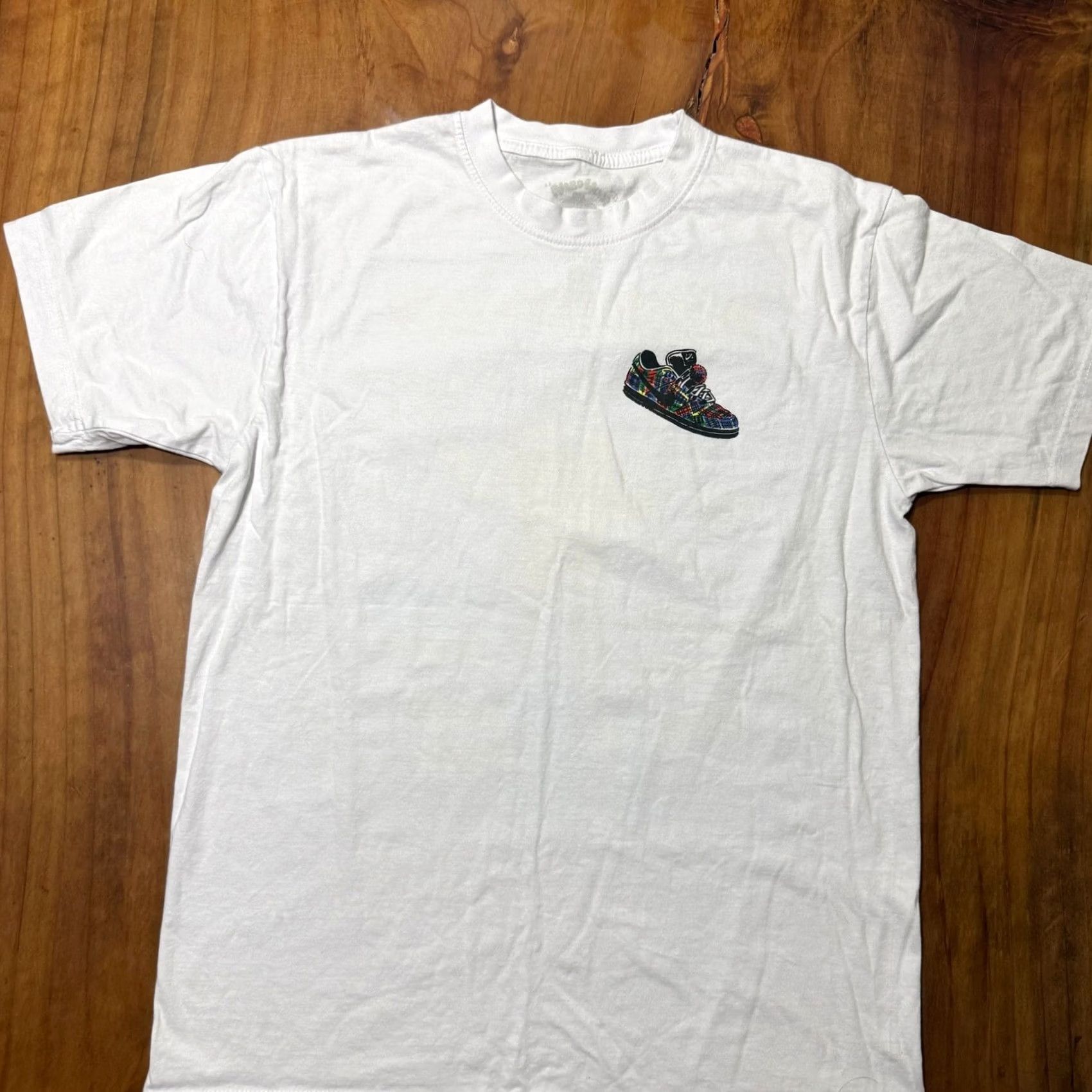 Nike RARE Nike SB Nardwuar T-Shirt Medium White Cotton Crew neck Limited Edition S/S EE1 Men M Size US M / EU 48-50 / 2 - 3 Thumbnail