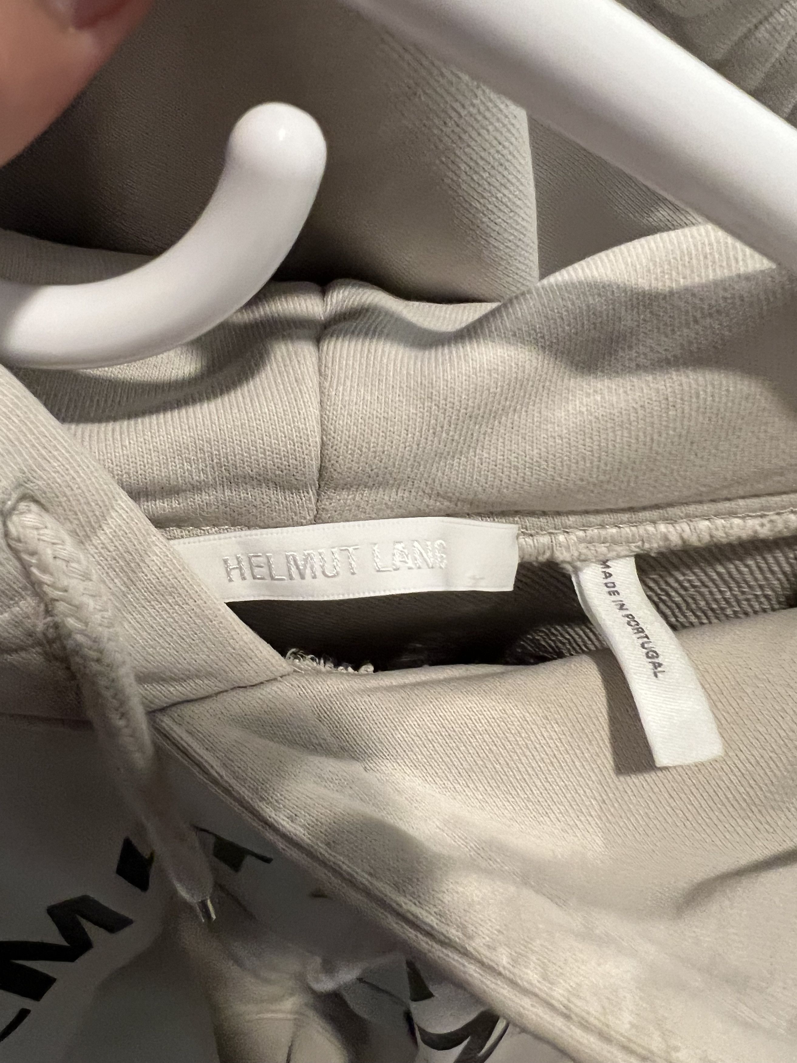 Helmut Lang Helmut Lang Front Logo Hoodie Size US XL / EU 56 / 4 - 3 Thumbnail