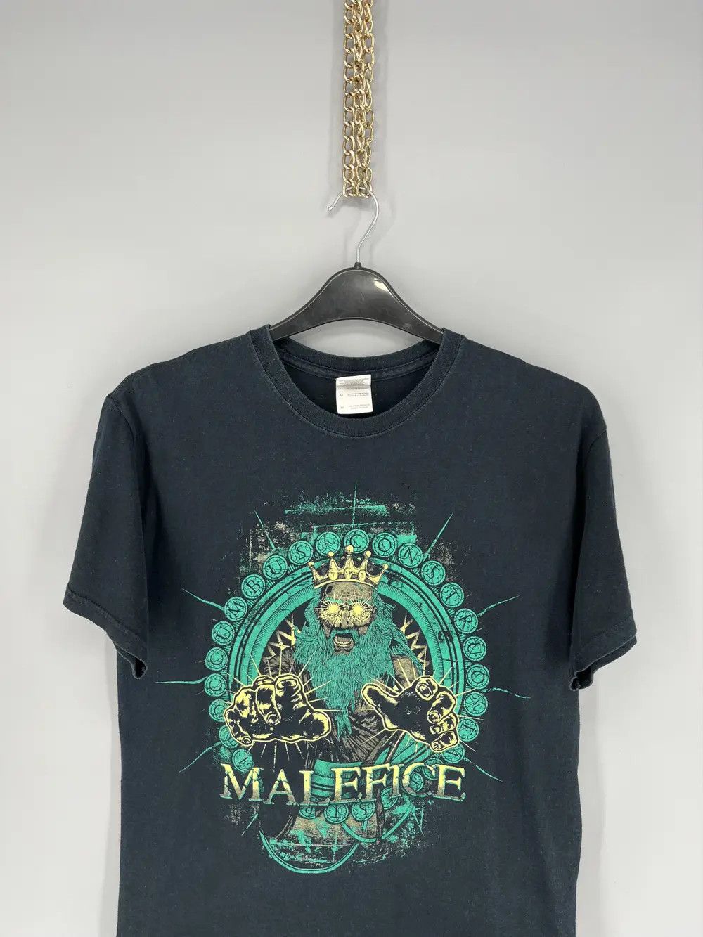 Band Tees VINTAGE Y2K RARE Rock T Shirt Malefice Size US M / EU 48-50 / 2 - 6 Thumbnail