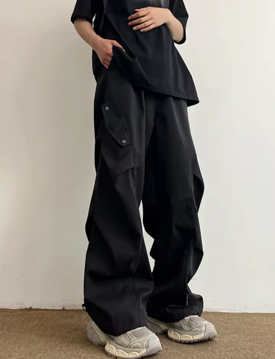 Japanese Brand × Vintage Japanese Streetwear Baggy Pants Size US 32 / EU 48 - 3 Thumbnail