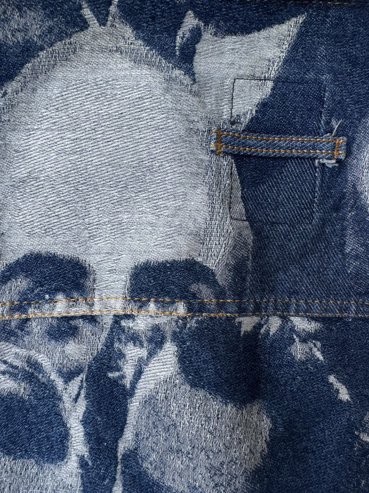 Jean Paul Gaultier Jean Paul Gaultier AW92 Face Print Jacquard Type III Vest Size US L / EU 52-54 / 3 - 6 Thumbnail