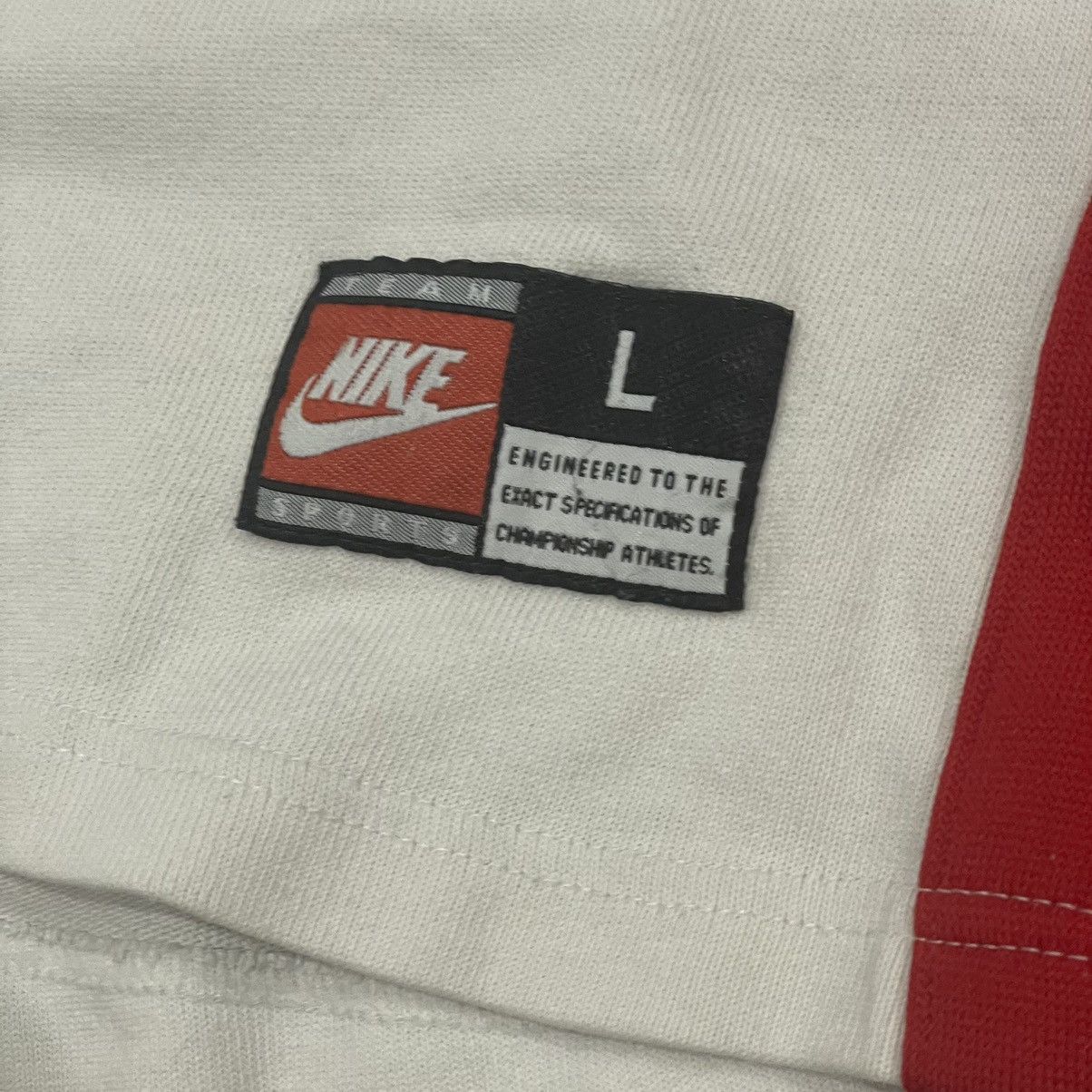 Nike Retro 90s Nike England Rugby Cellnet shirt Jersey goalkeeper Size US L / EU 52-54 / 3 - 5 Thumbnail