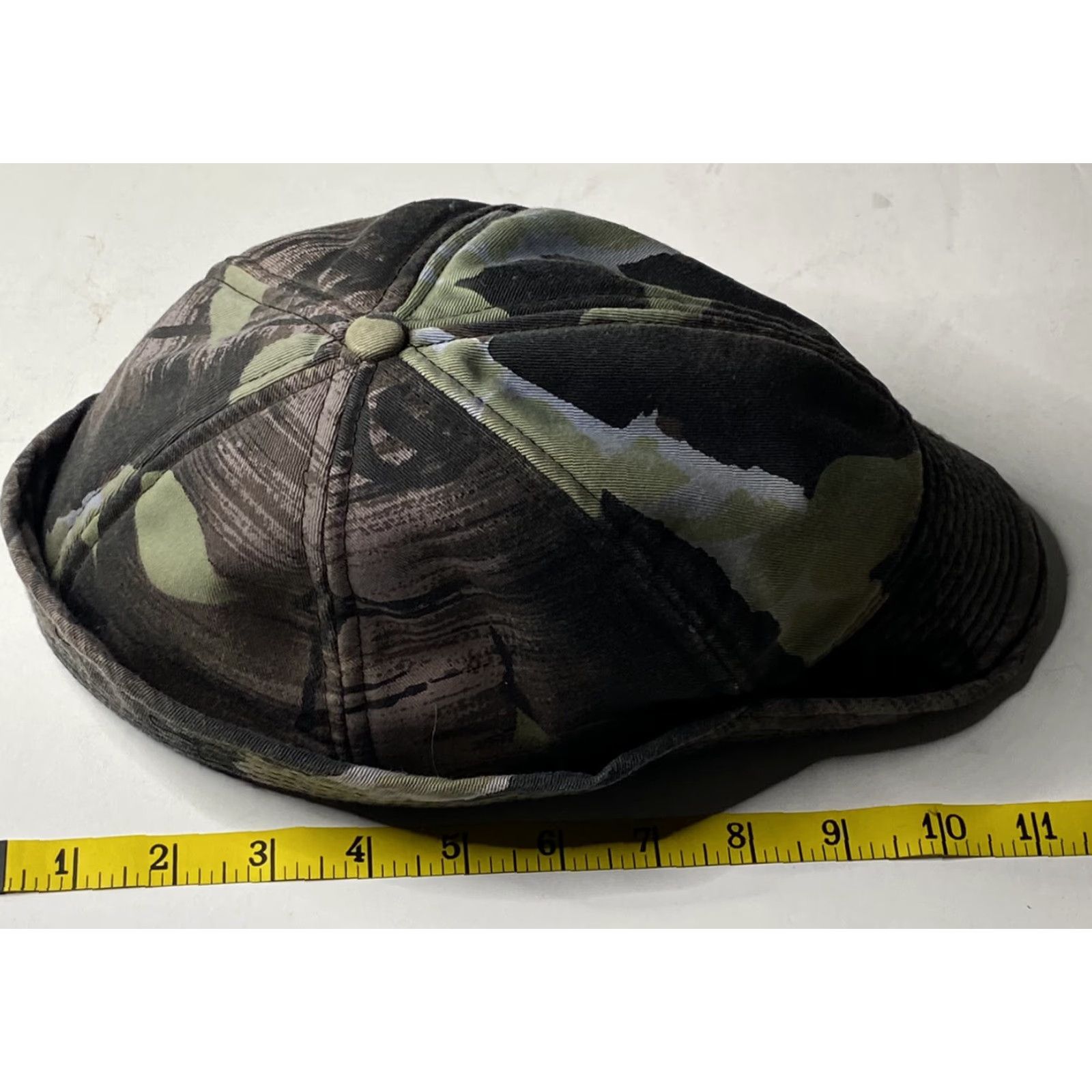 Vintage VINTAGE Hunting Camo Hat Cap Winter Unisex Adults M Camouflage Hunter Theme Mens/Womens Size ONE SIZE - 5 Thumbnail