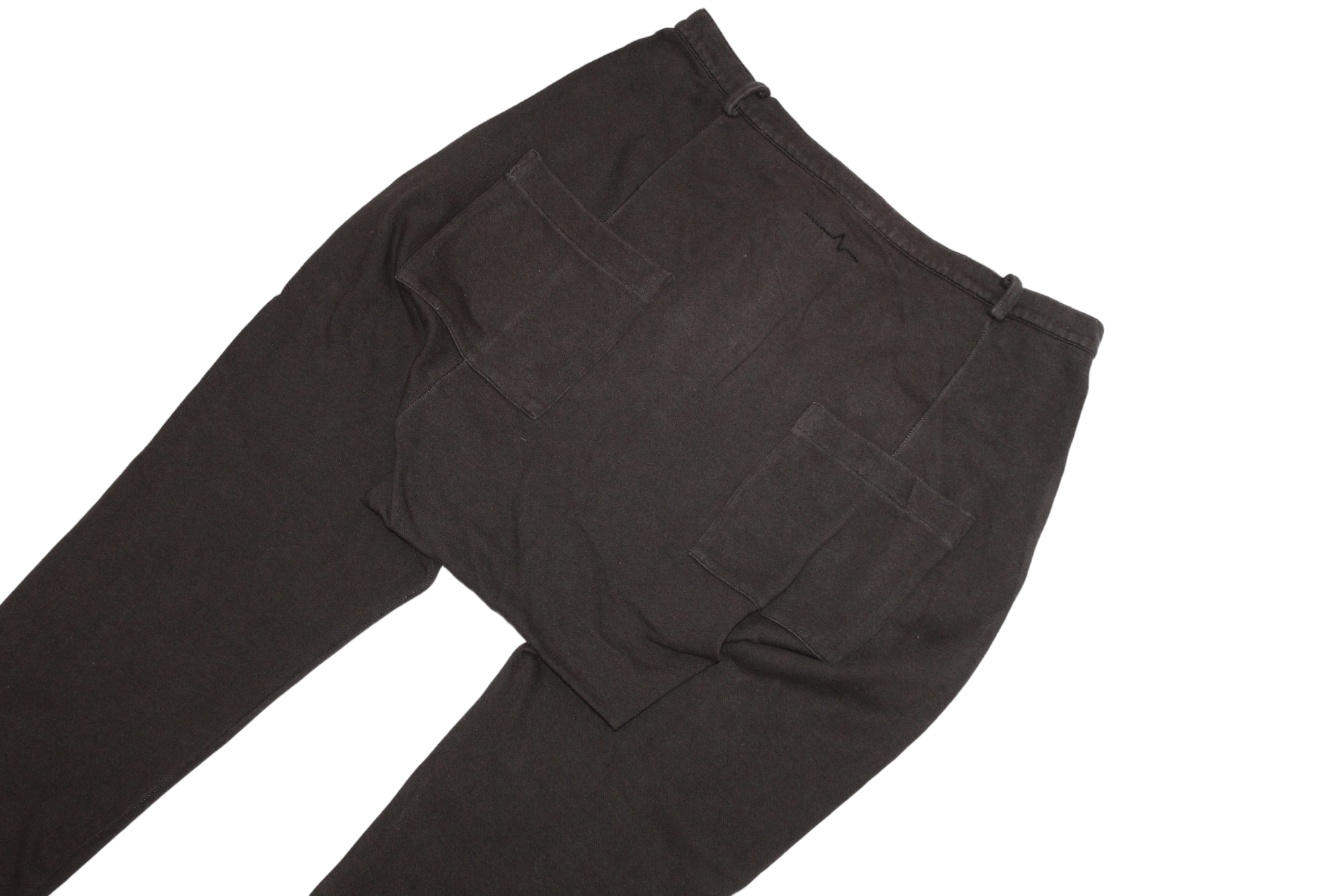 First Aid To The Injured First Aid To The Injured Drop Crotch Button-fly Raw Cut Pant Size US 34 / EU 50 - 7 Thumbnail