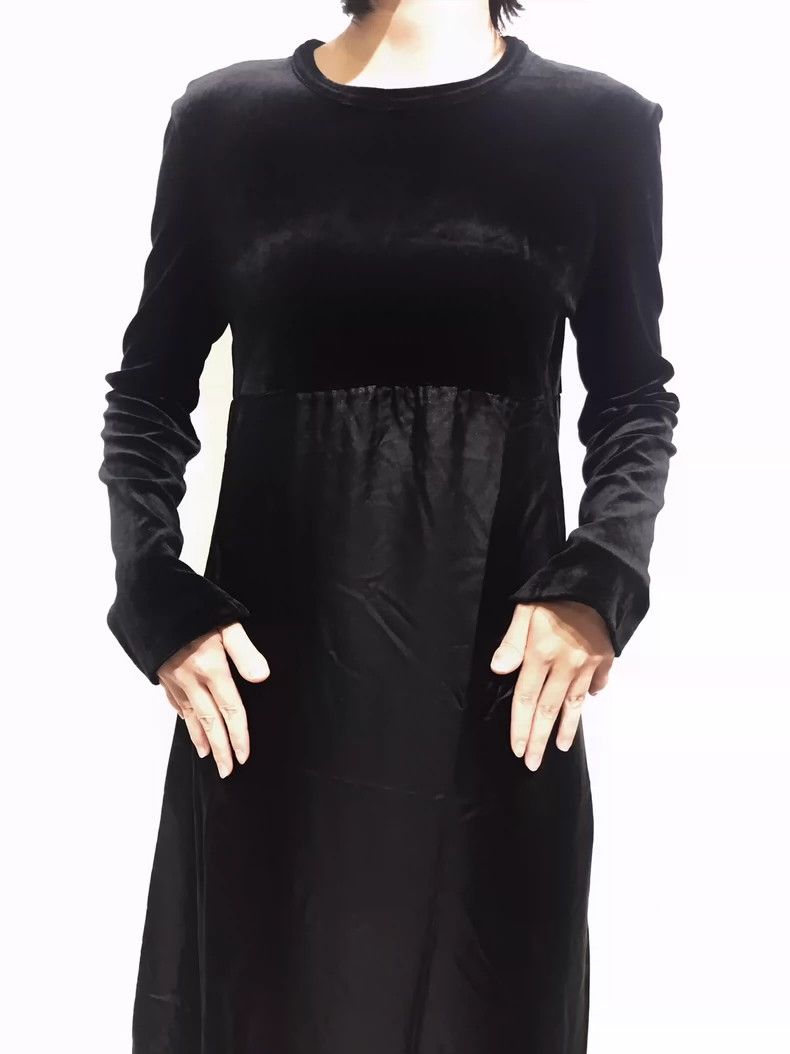 Comme des Garcons Comme Des Garcons Plucked silk patchwork dress 2502-Nextar Size S / US 4 / IT 40 - 4 Thumbnail