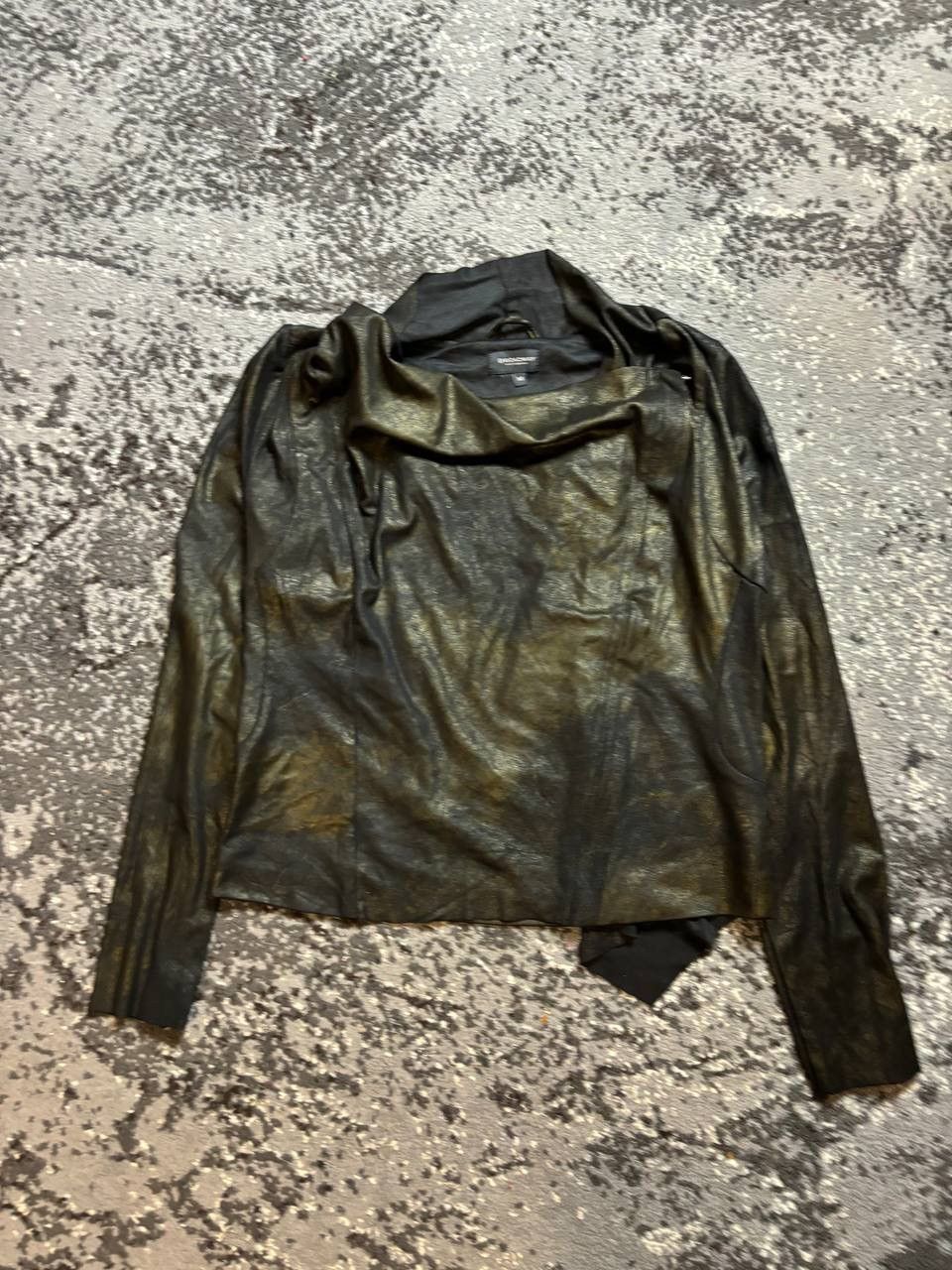 Vintage Vintage Y2K Dark Good Skin Asymmetrical Owens Style Hoodie Size US S / EU 44-46 / 1 - 7 Thumbnail