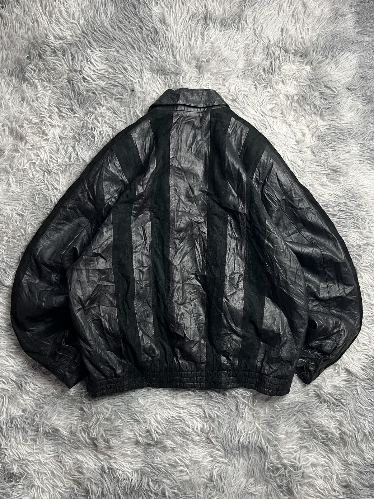 Vintage Vintage 90s SWAVA Leather Jacket Size US M / EU 48-50 / 2 - 8 Thumbnail