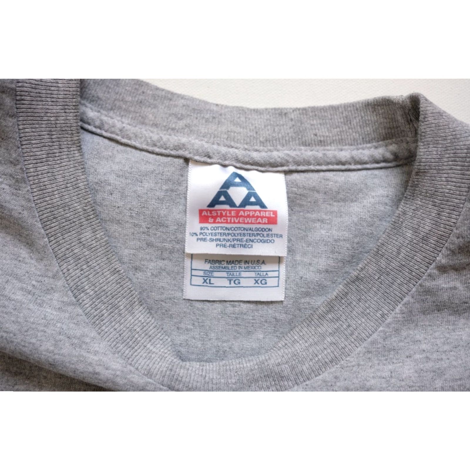 MLB VINTAGE BASEBALL MLB Y2K 90s FUNNY GRAPHIC T SHIRT Gray XL Men Size US XL / EU 56 / 4 - 7 Thumbnail