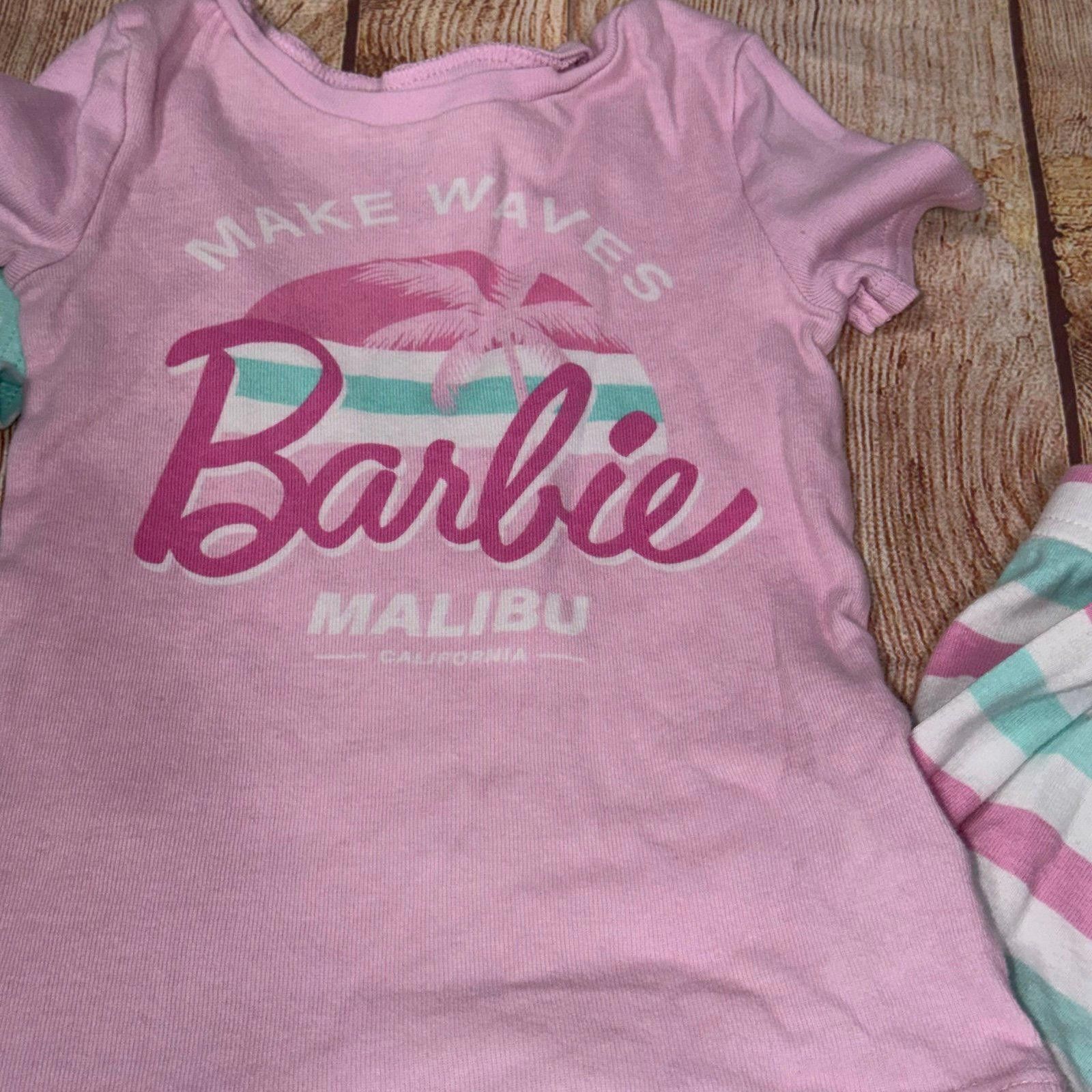 Other Barbie Malibu Pajama Set 5T Size ONE SIZE - 3 Thumbnail