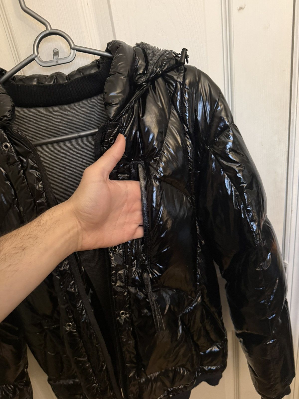 PPFM PPFM Black Deconstructible Puffer Down Jacket Zipper Size US M / EU 48-50 / 2 - 6 Thumbnail