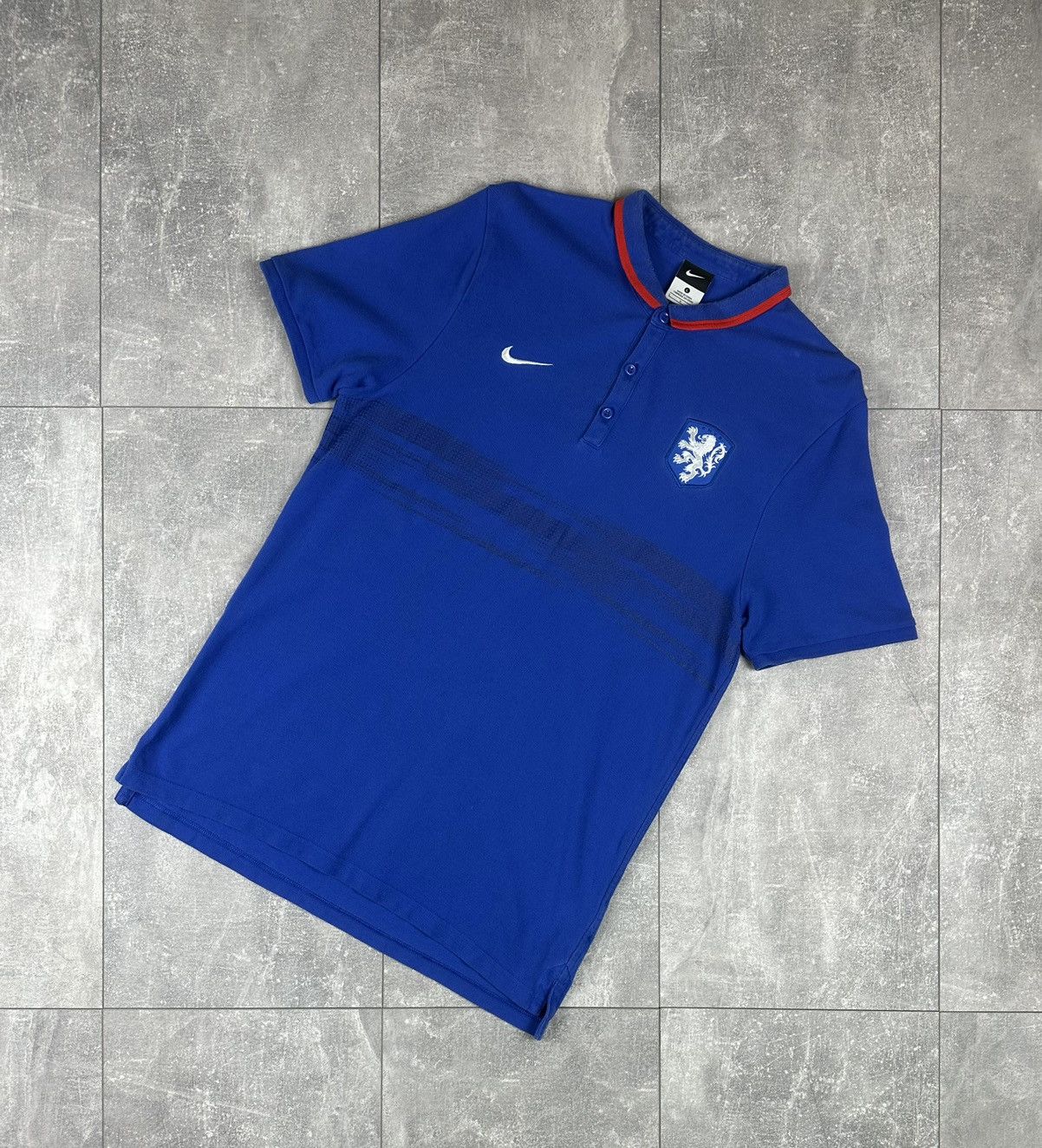 Nike Nike Netherlands National Team Polo Jersey Size US L / EU 52-54 / 3 - 1 Thumbnail
