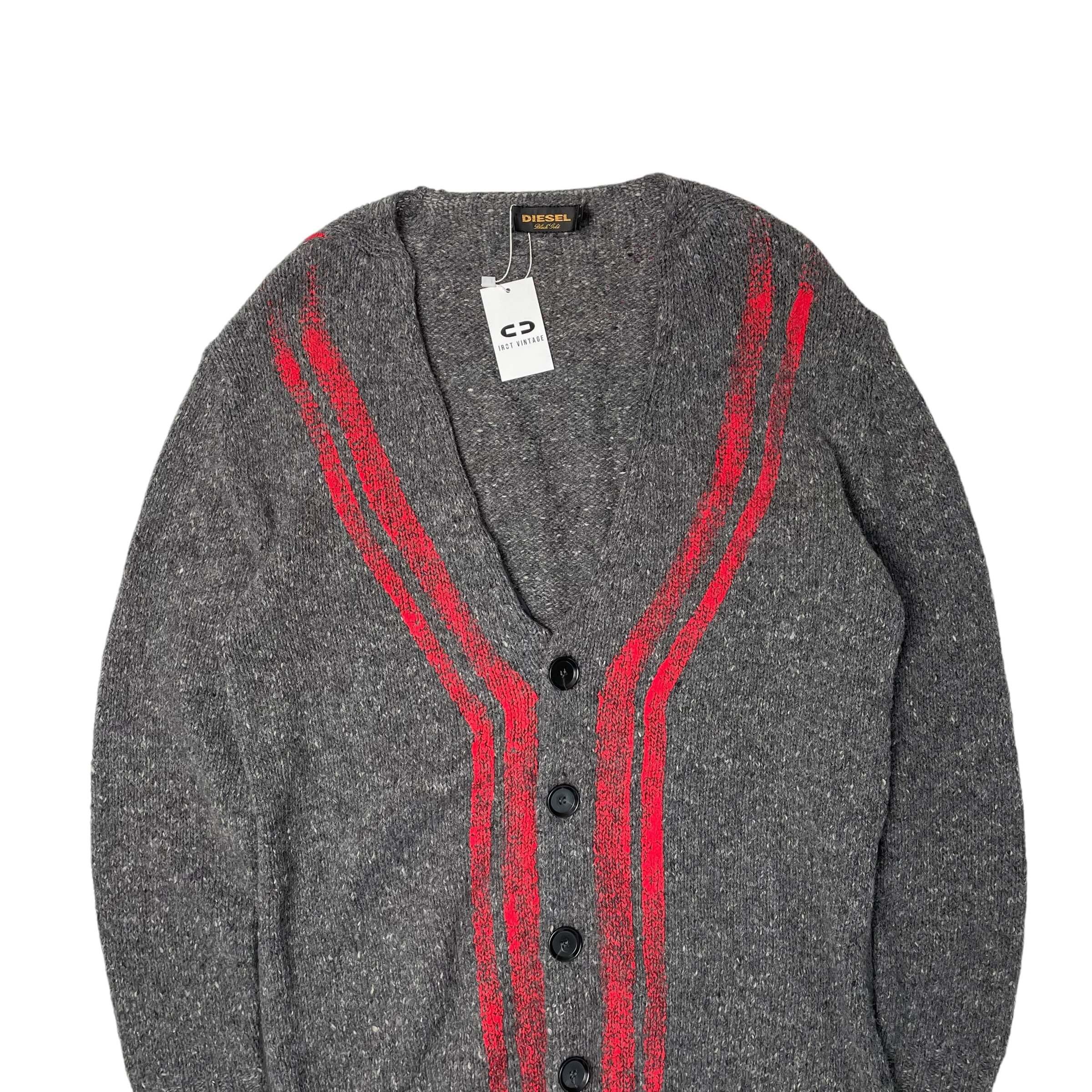 Diesel Black Gold diesel black gold paint wool 100 cardigan Size US L / EU 52-54 / 3 - 2 Thumbnail