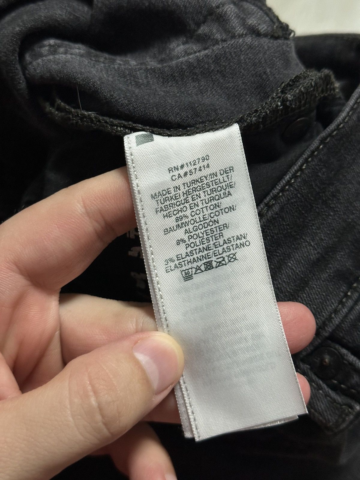 True Religion True Religion Distressed New Rocco Jeans Skinny Size US 34 / EU 50 - 16 Thumbnail