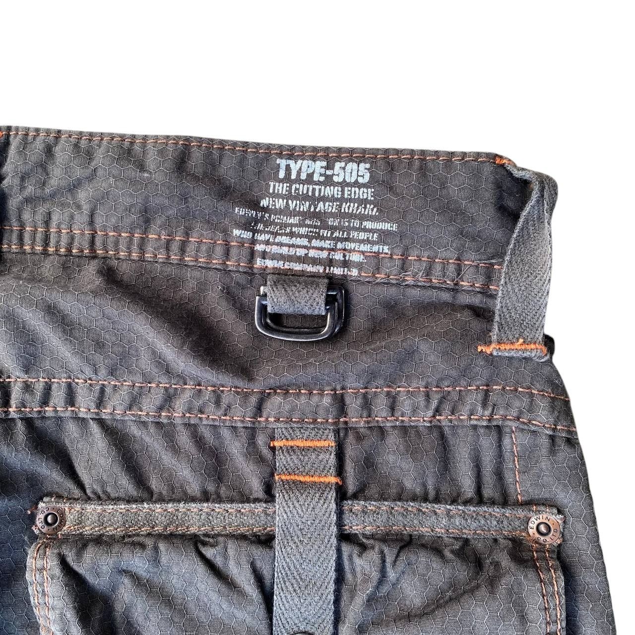 Edwin Edwin 505 Khakis Multi-Pocket Cargo Modular Tactical Utility Size US 30 / EU 46 - 12 Thumbnail