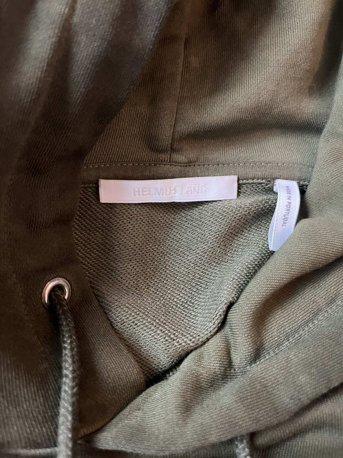 Helmut Lang Helmut Lang Forest Green Hoodie Size US XL / EU 56 / 4 - 3 Thumbnail
