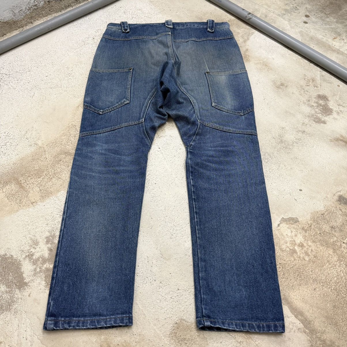 Japanese Brand Speed Orange Extra Rise Denim Pants Size US 34 / EU 50 - 2 Thumbnail