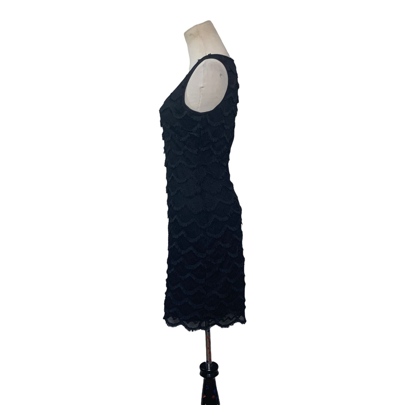 Guess Guess black frayed cocktail mini dress size Small Size S / US 4 / IT 40 - 8 Thumbnail