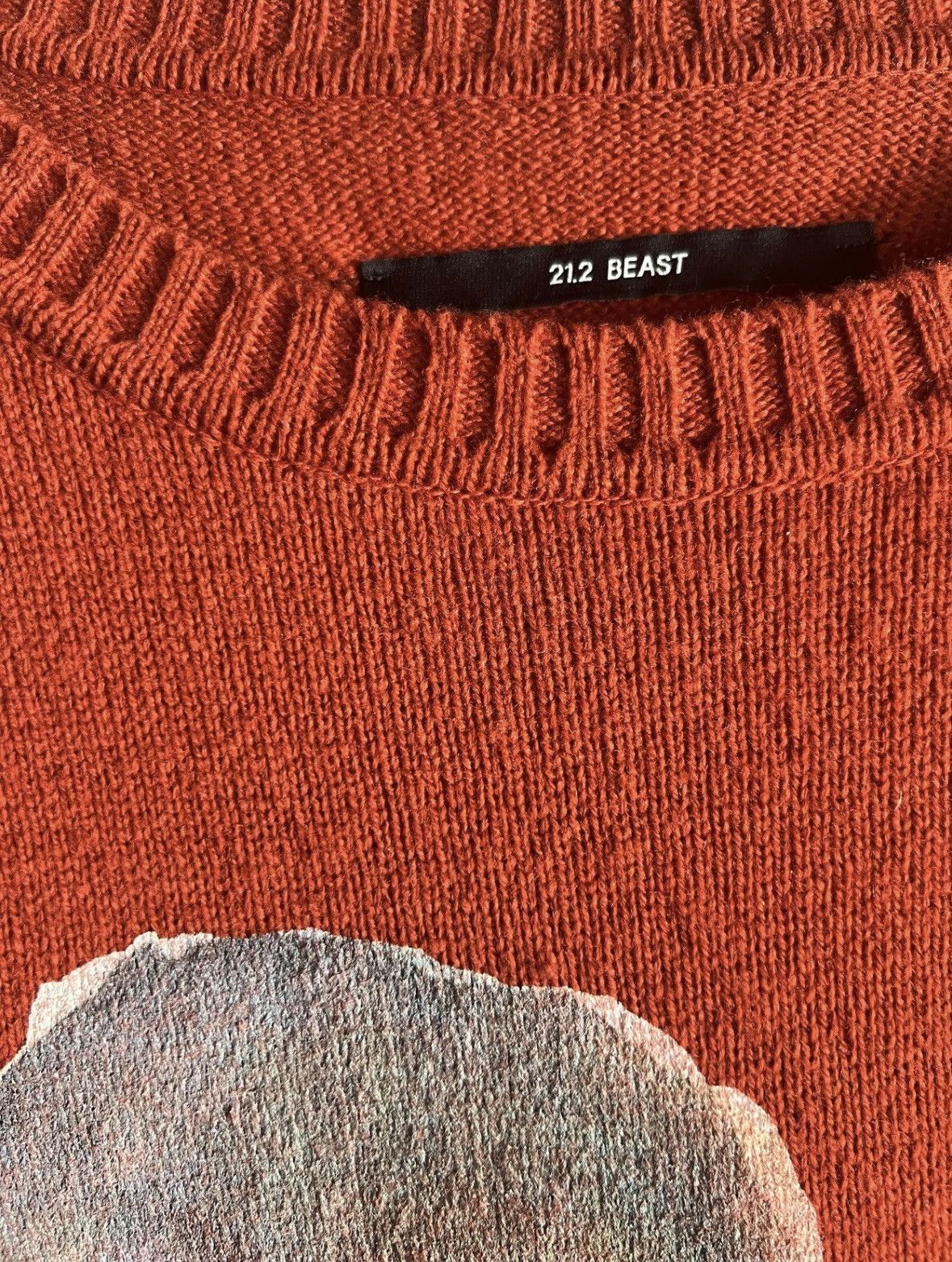 Song For The Mute Song for the mute 21.2 Red Wool Sweater Size US M / EU 48-50 / 2 - 5 Thumbnail