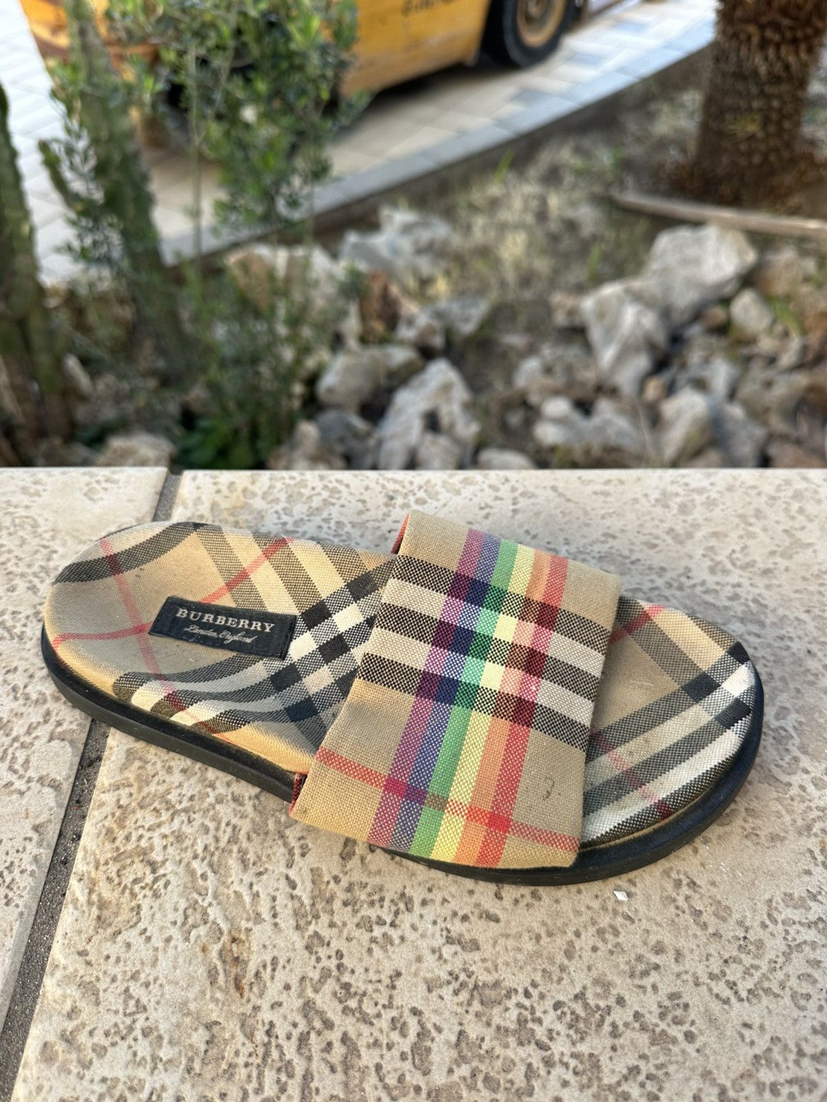 Burberry Burberry Slides Sandals Nova Check 36 size Size US 6 / IT 36 - 5 Thumbnail