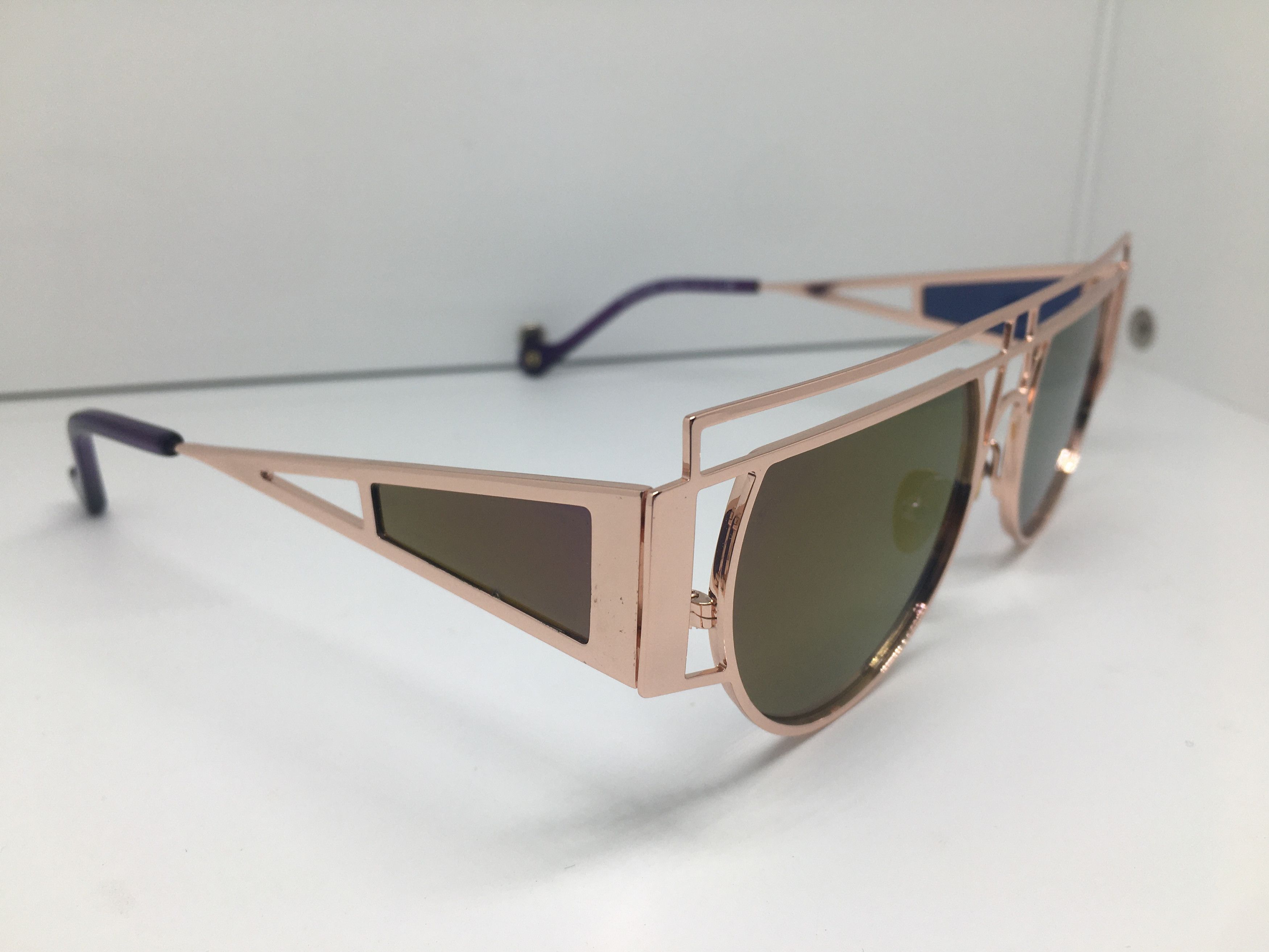Other Acuitis Ellypse Rose Gold Side Shield Sunglasses Size ONE SIZE - 1 Thumbnail