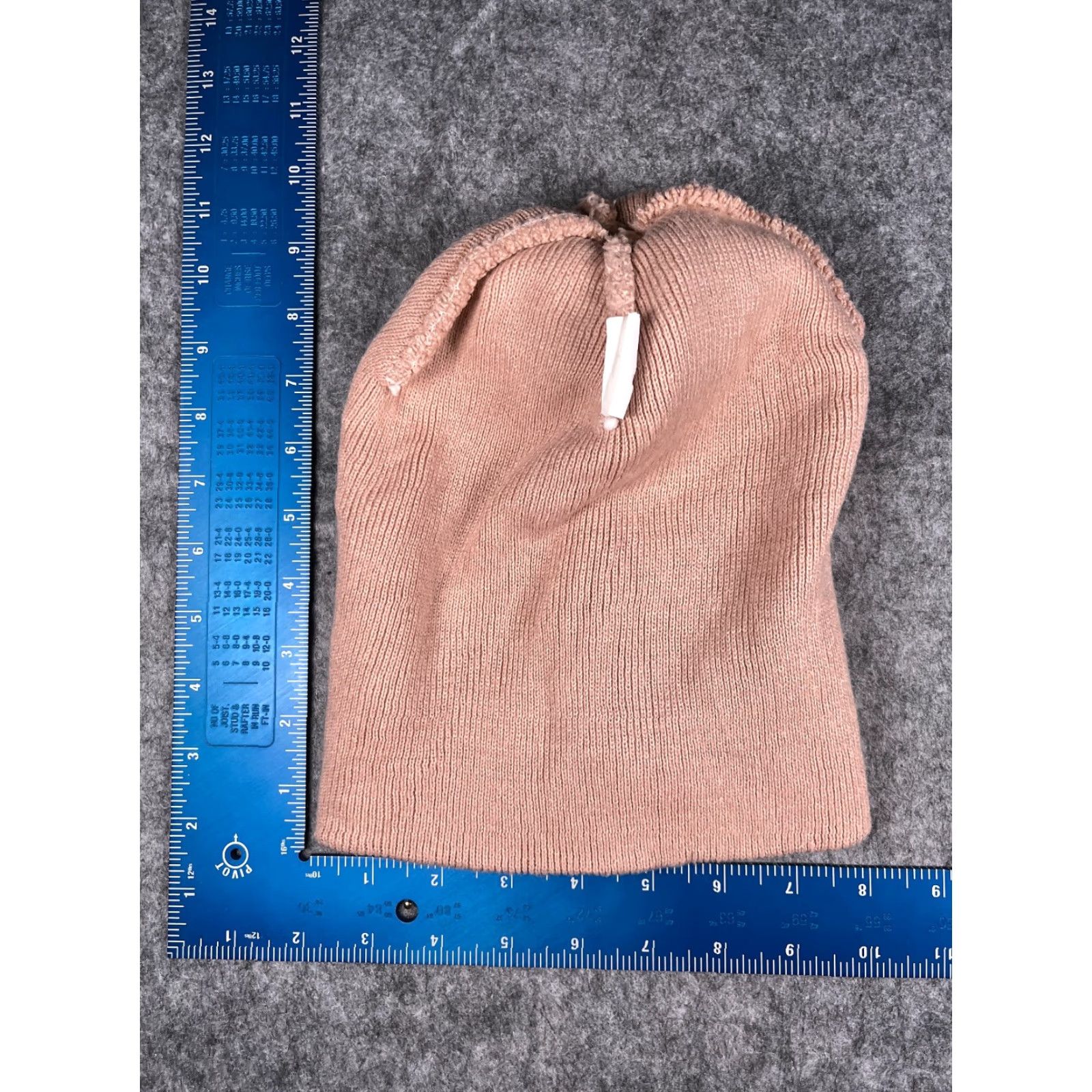 Pinko Unbranded Knit Beanie Hat Women One Size Pink Acrylic Pom Ski Winter Womens Size ONE SIZE - 5 Thumbnail