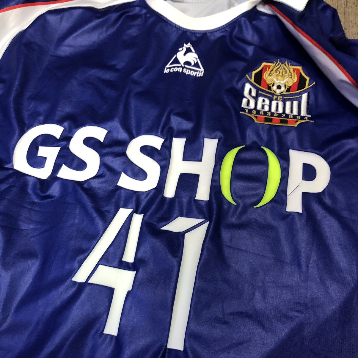 Le Coq Sportif Seoul FC 2014 Match issued/worn gk shirt #41 Chol Ho Size US XL / EU 56 / 4 - 8 Thumbnail